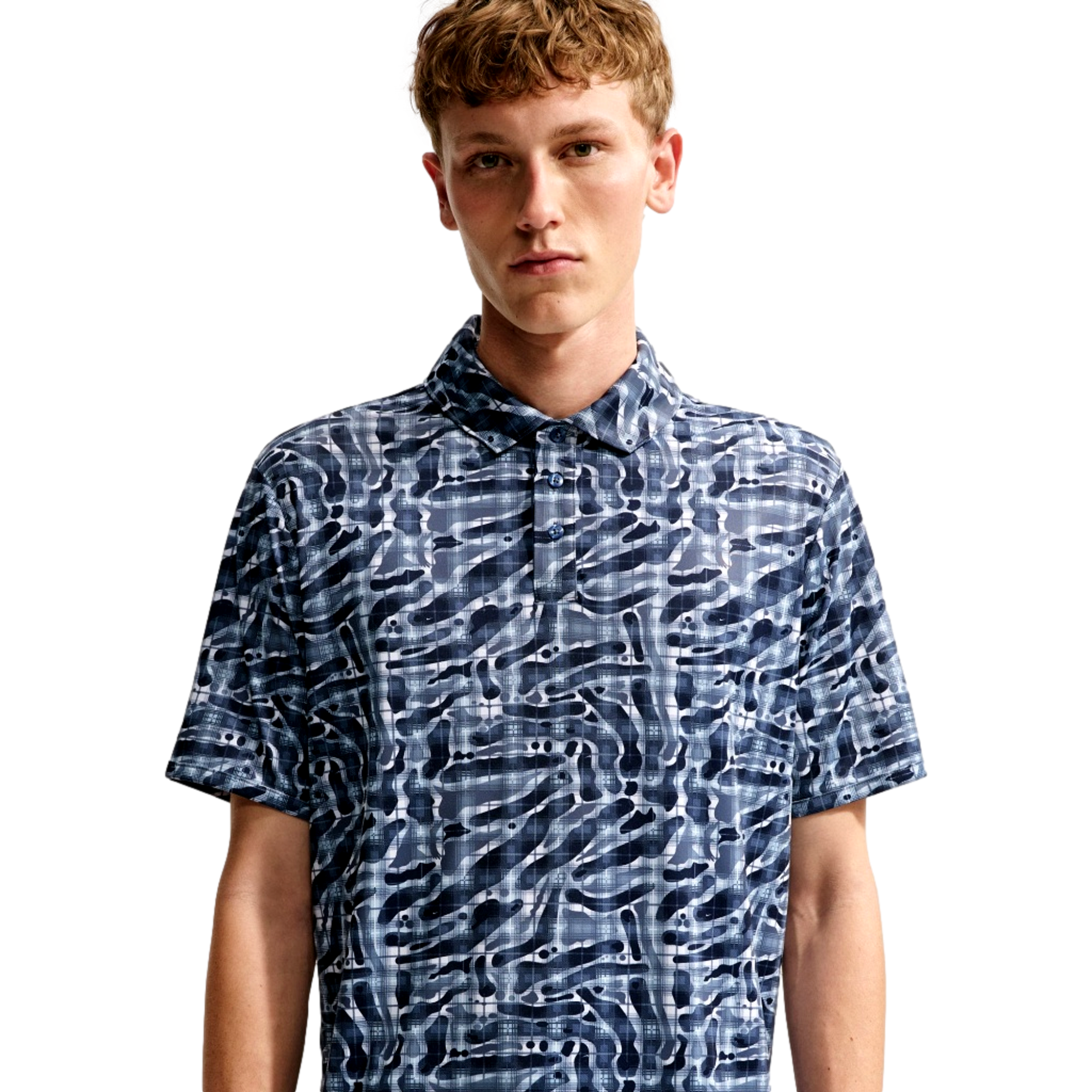 Par Tartan Camo Dri-FIT Men's Golf Polo Shirt