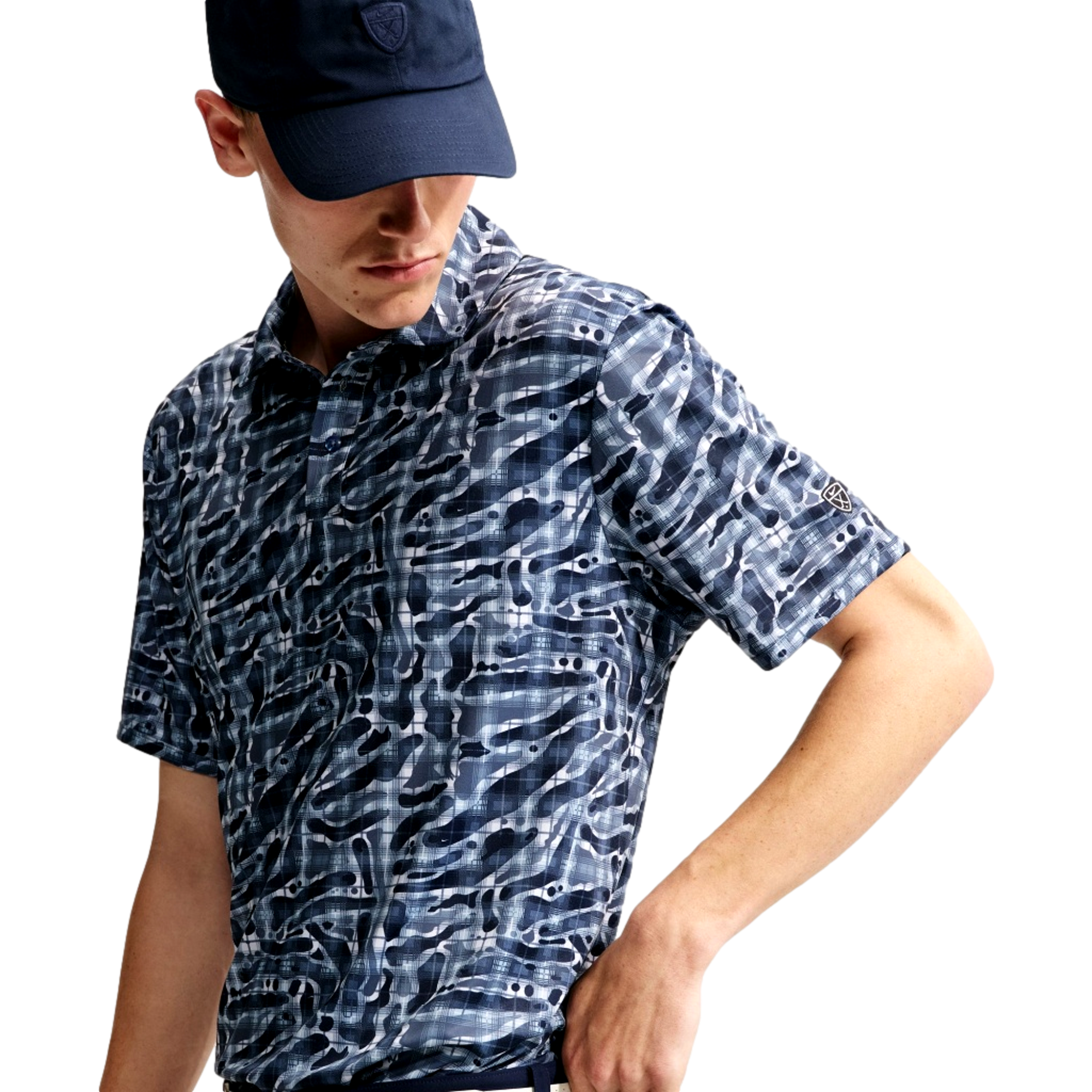 Par Tartan Camo Dri-FIT Men's Golf Polo Shirt
