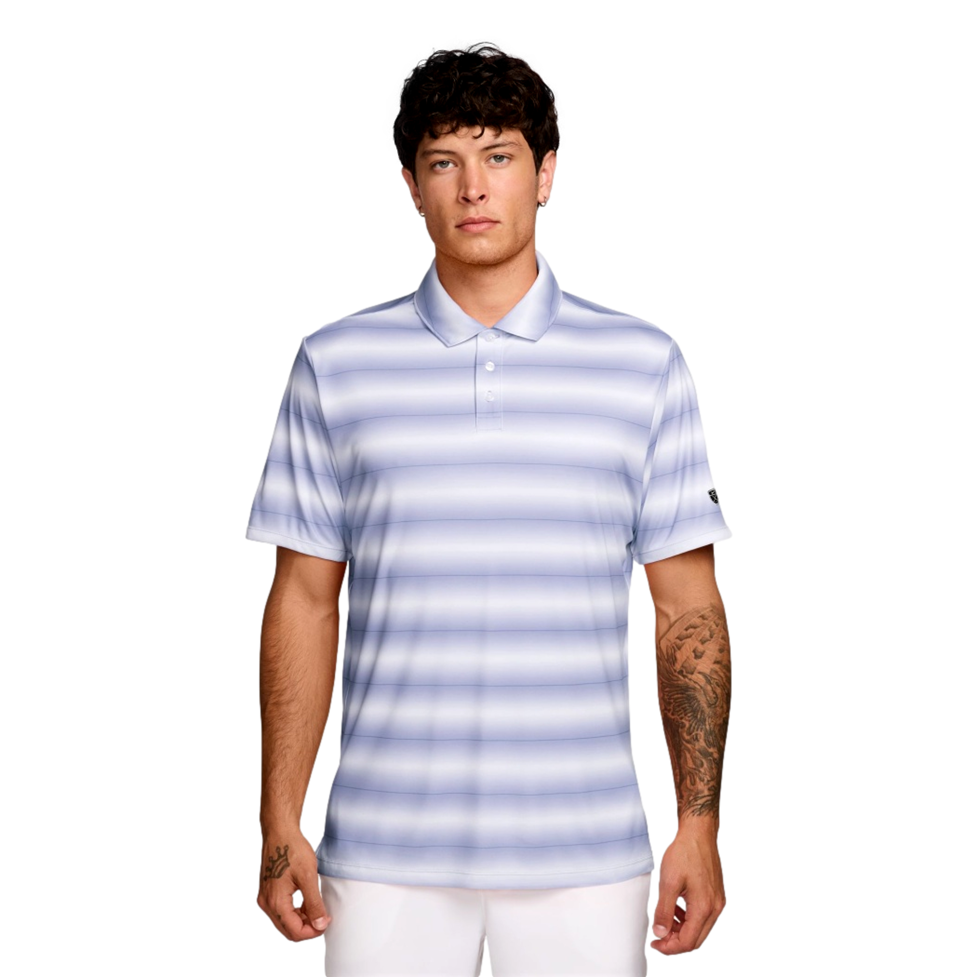Par Stripe Open Men's Golf Polo Shirt