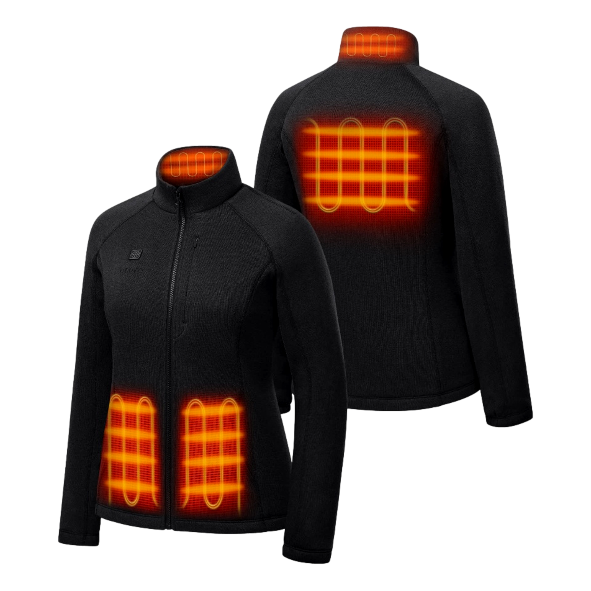 Augusta Tournament 4-Zone Heated Women's Fleece Golf Jacket