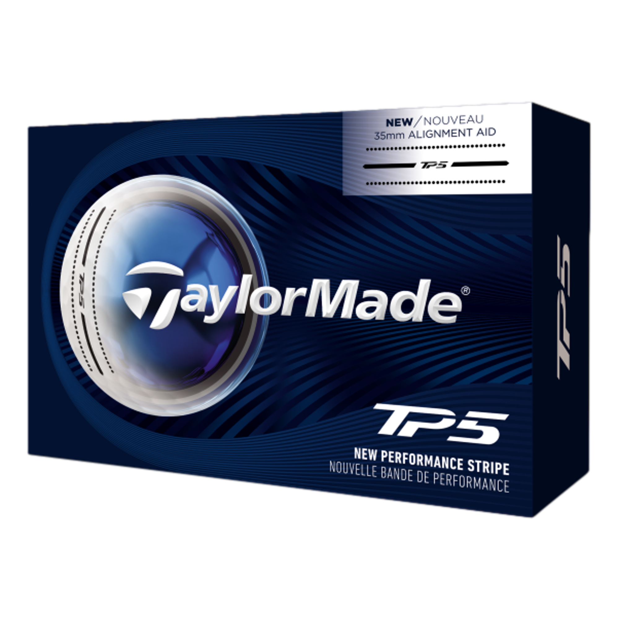TP5 Performance Stripe 2026 Golf Balls (6-Ball Pack)