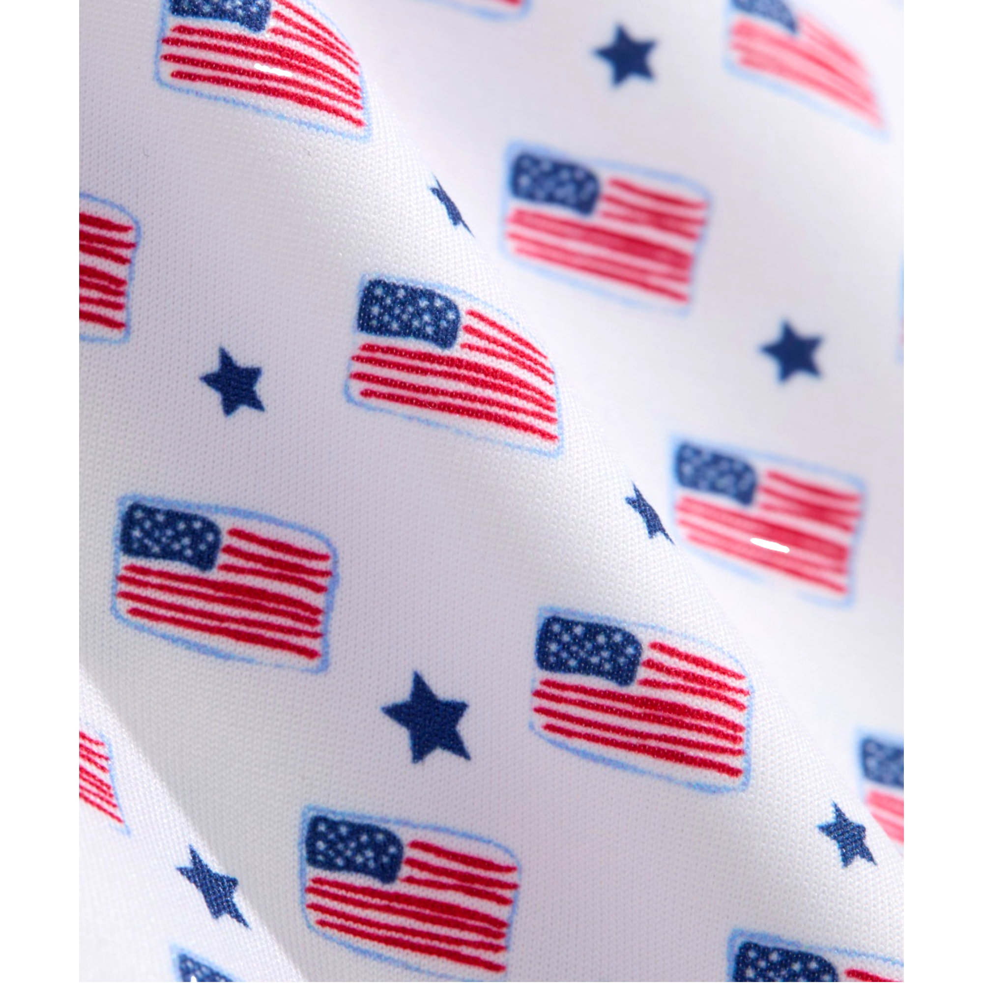USA Flags Sankaty Men's Golf Polo Shirt