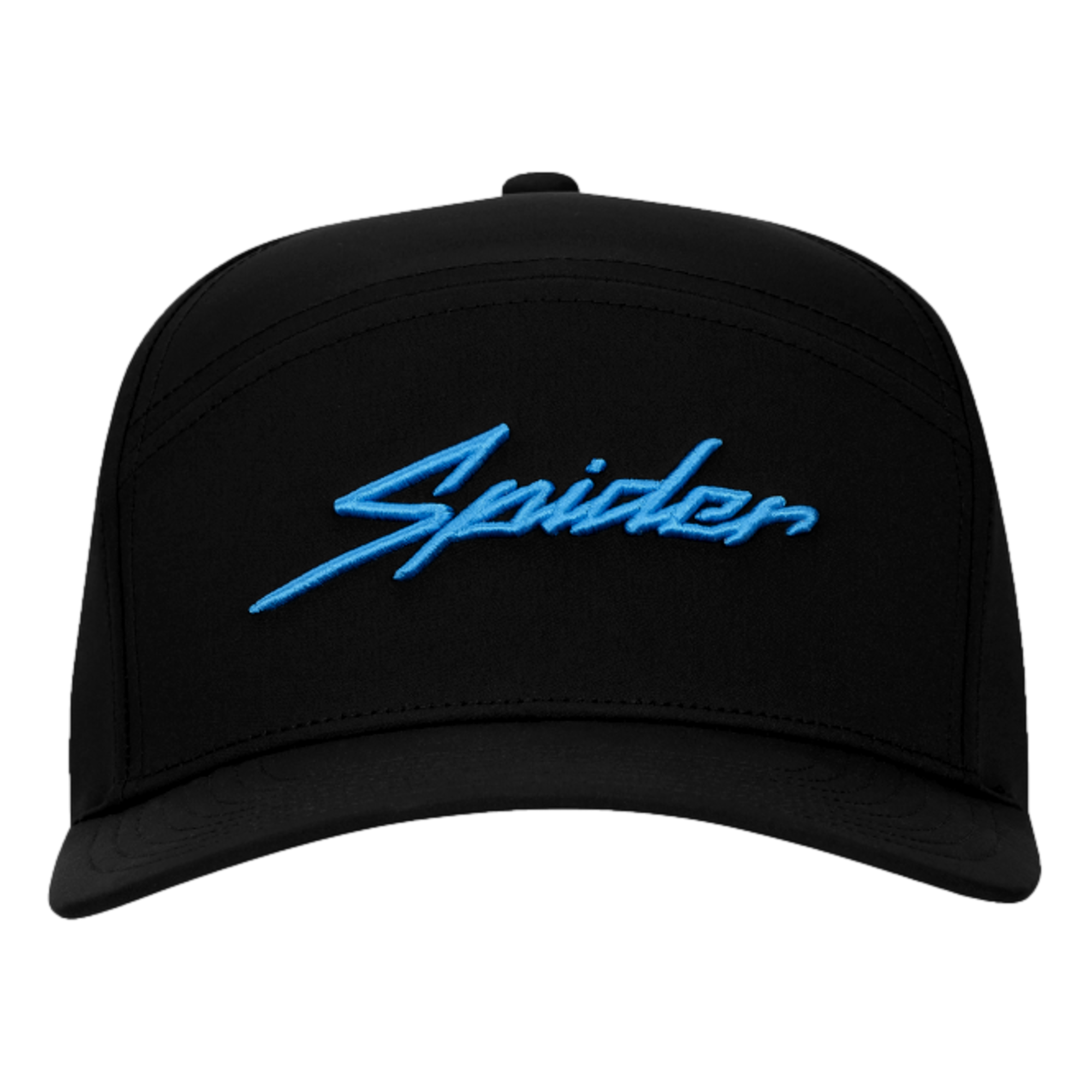 Spider Font Radar Golf Hat-Black