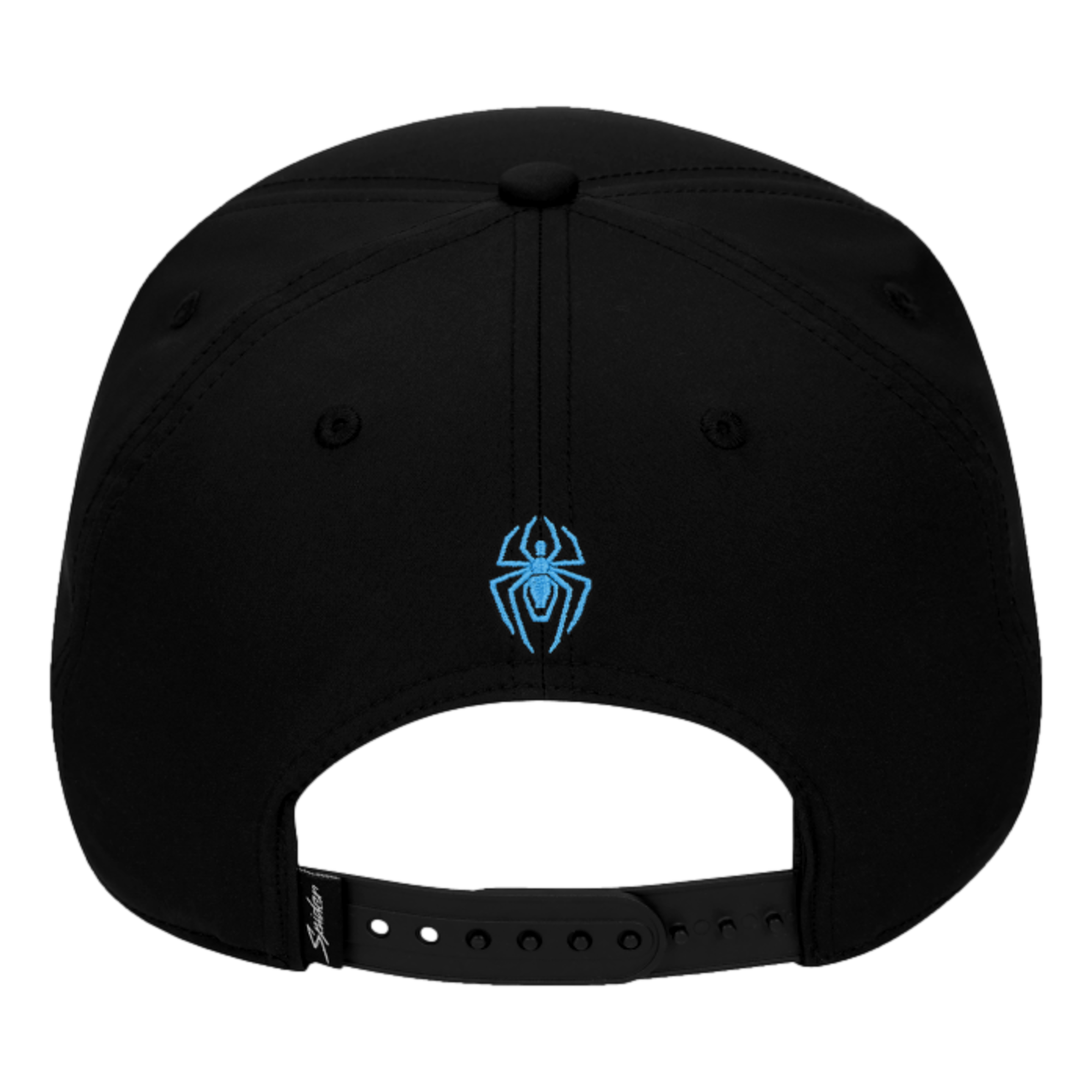 Spider Font Radar Golf Hat-Black