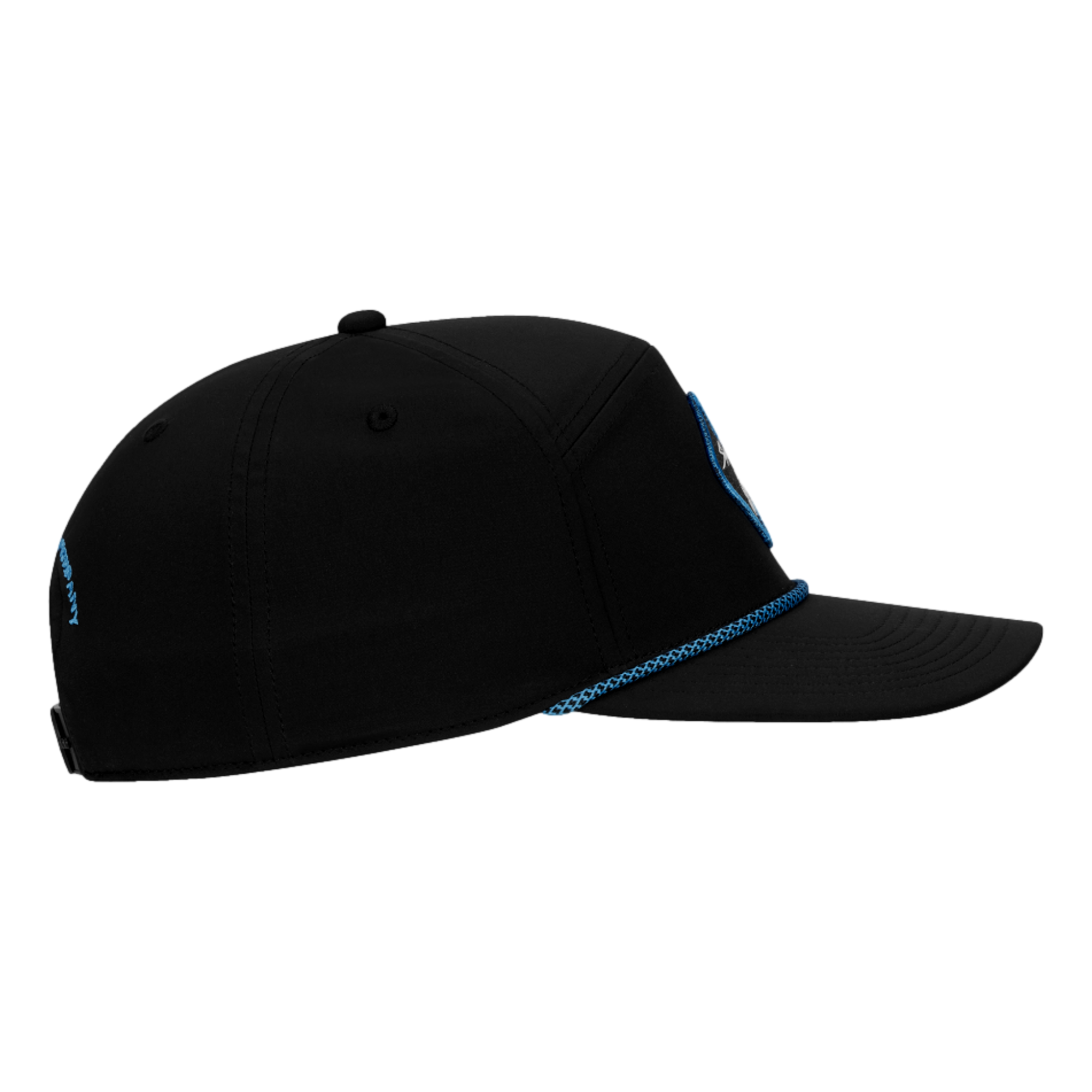 Spider Patch Horizon Golf Hat-Black
