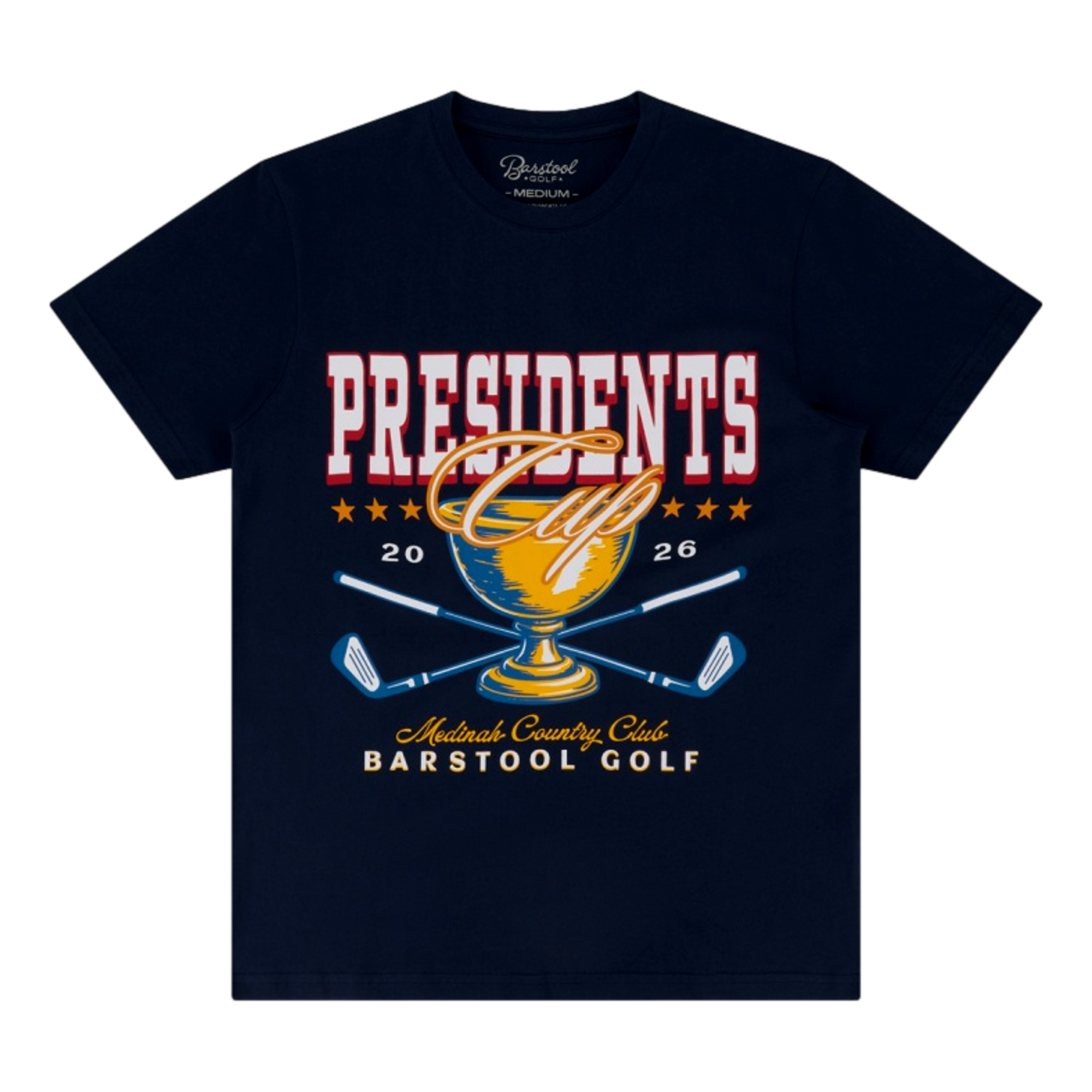 Presidents Cup Trophy Men's Golf T-Shirt