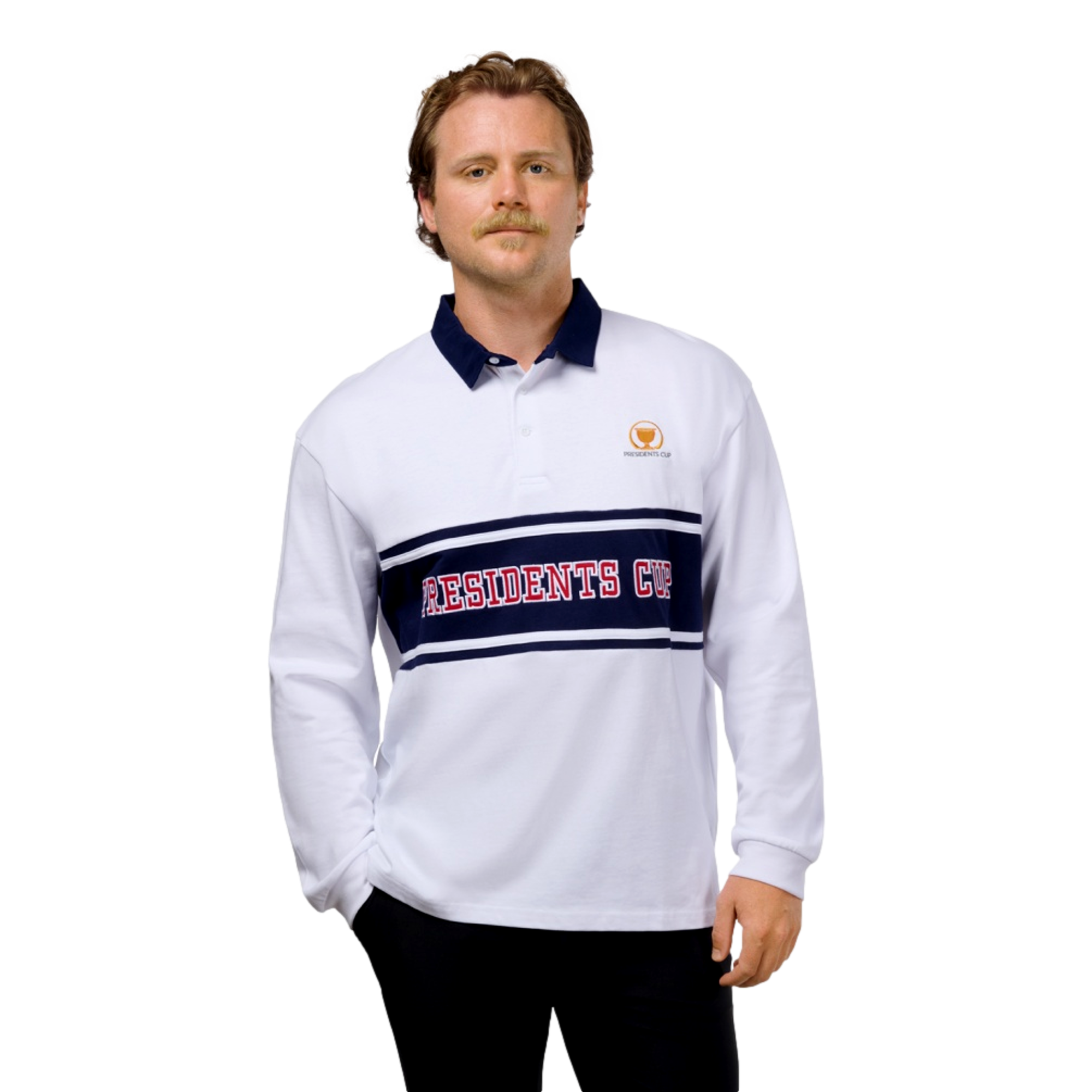 Presidents Cup Vintage Rugby Golf Polo Shirt