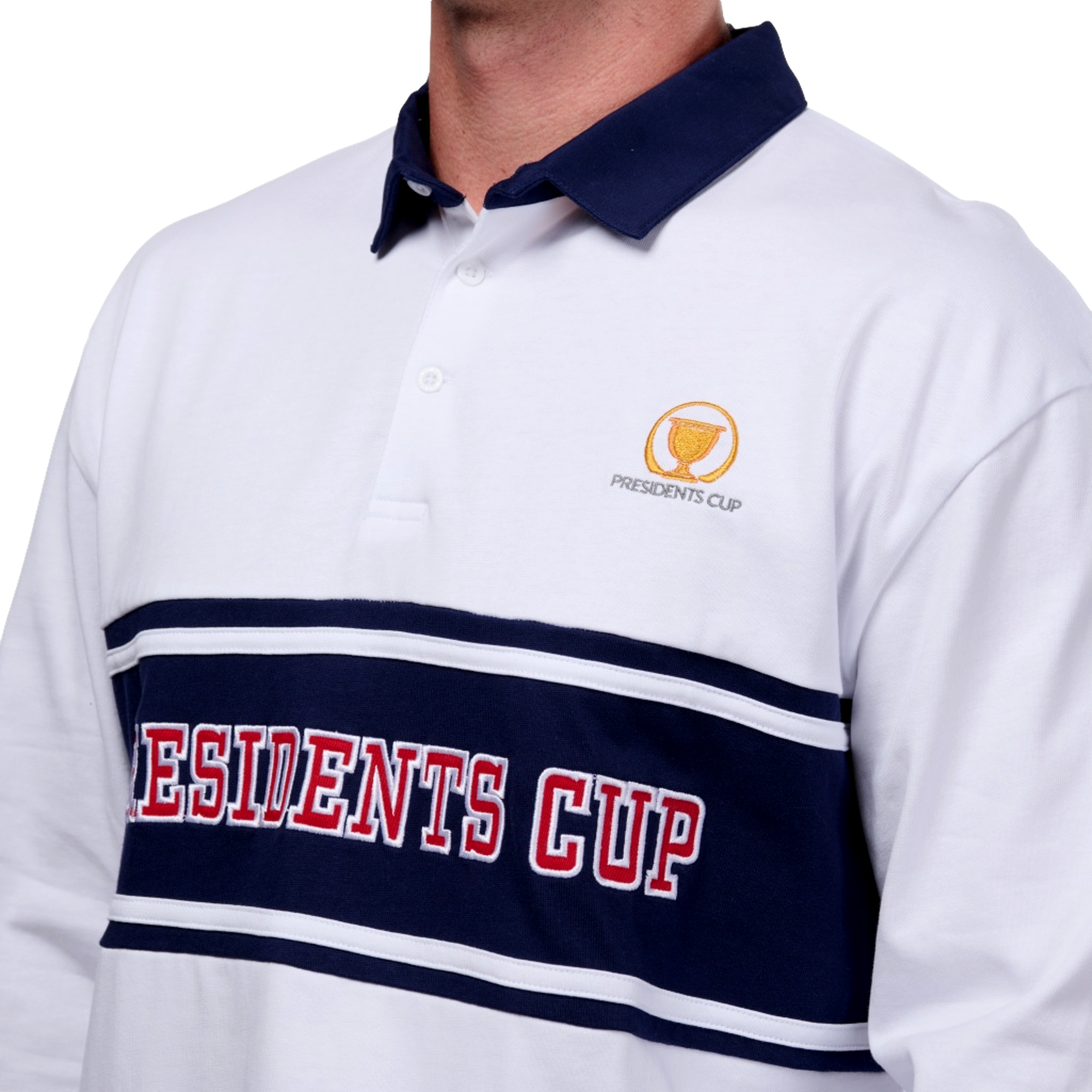 Presidents Cup Vintage Rugby Golf Polo Shirt
