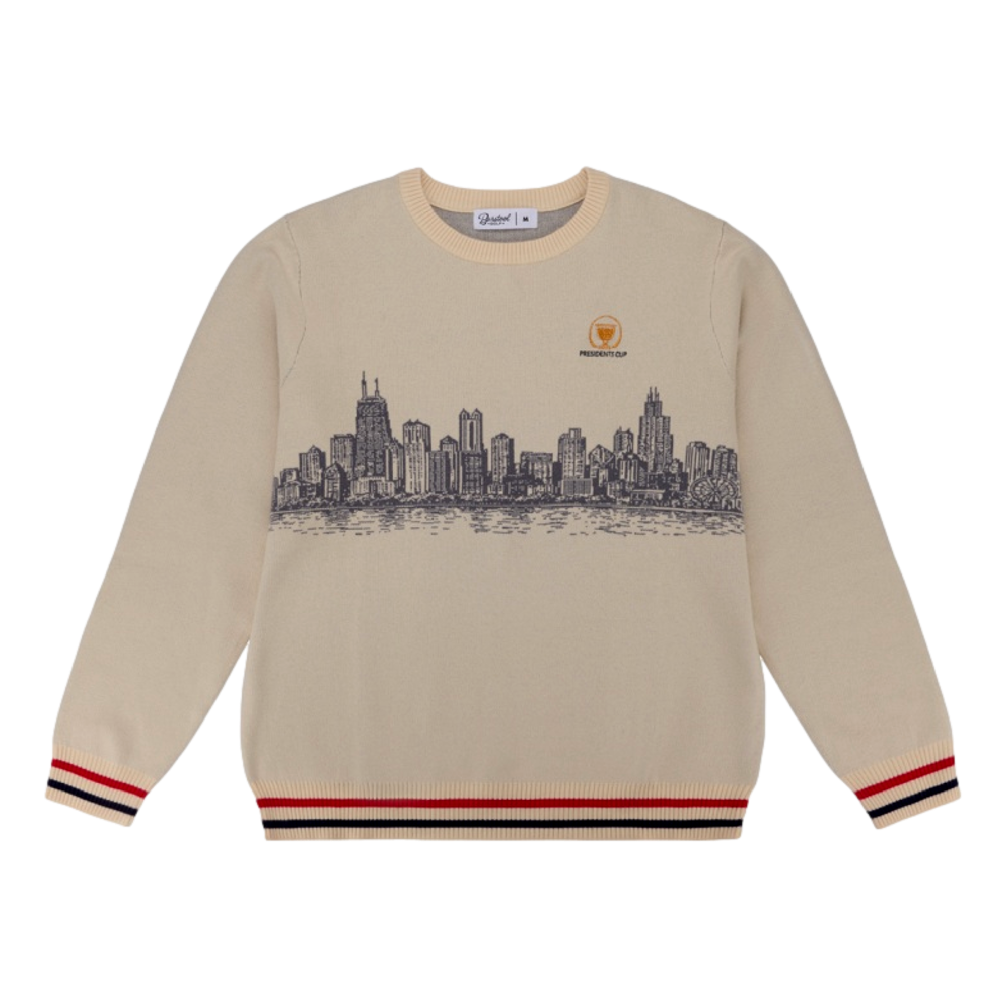 Presidents Cup Skyline Men's Knit Golf Sweater