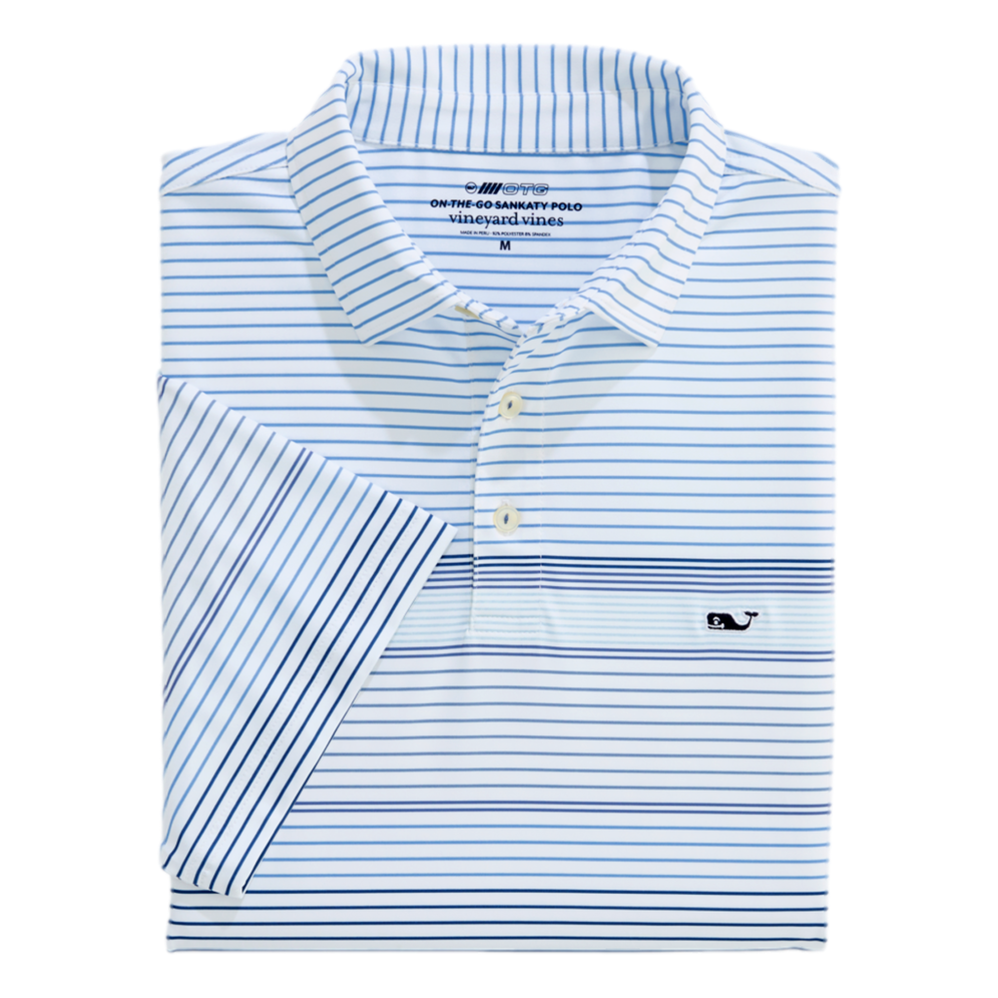 Kiawah Stripe Sankaty Men's Golf Polo Shirt