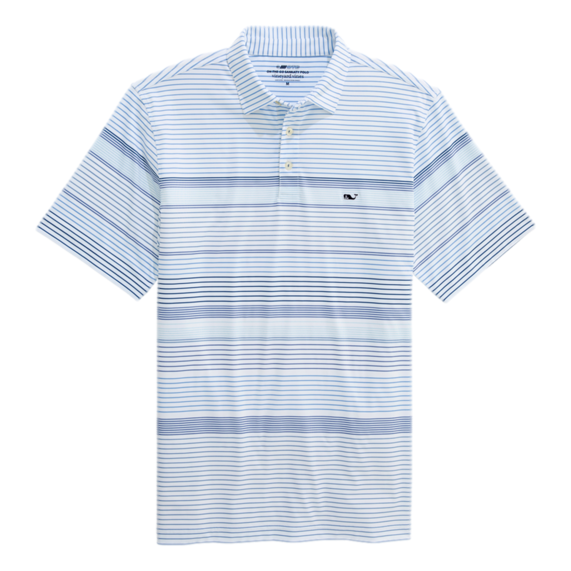 Kiawah Stripe Sankaty Men's Golf Polo Shirt