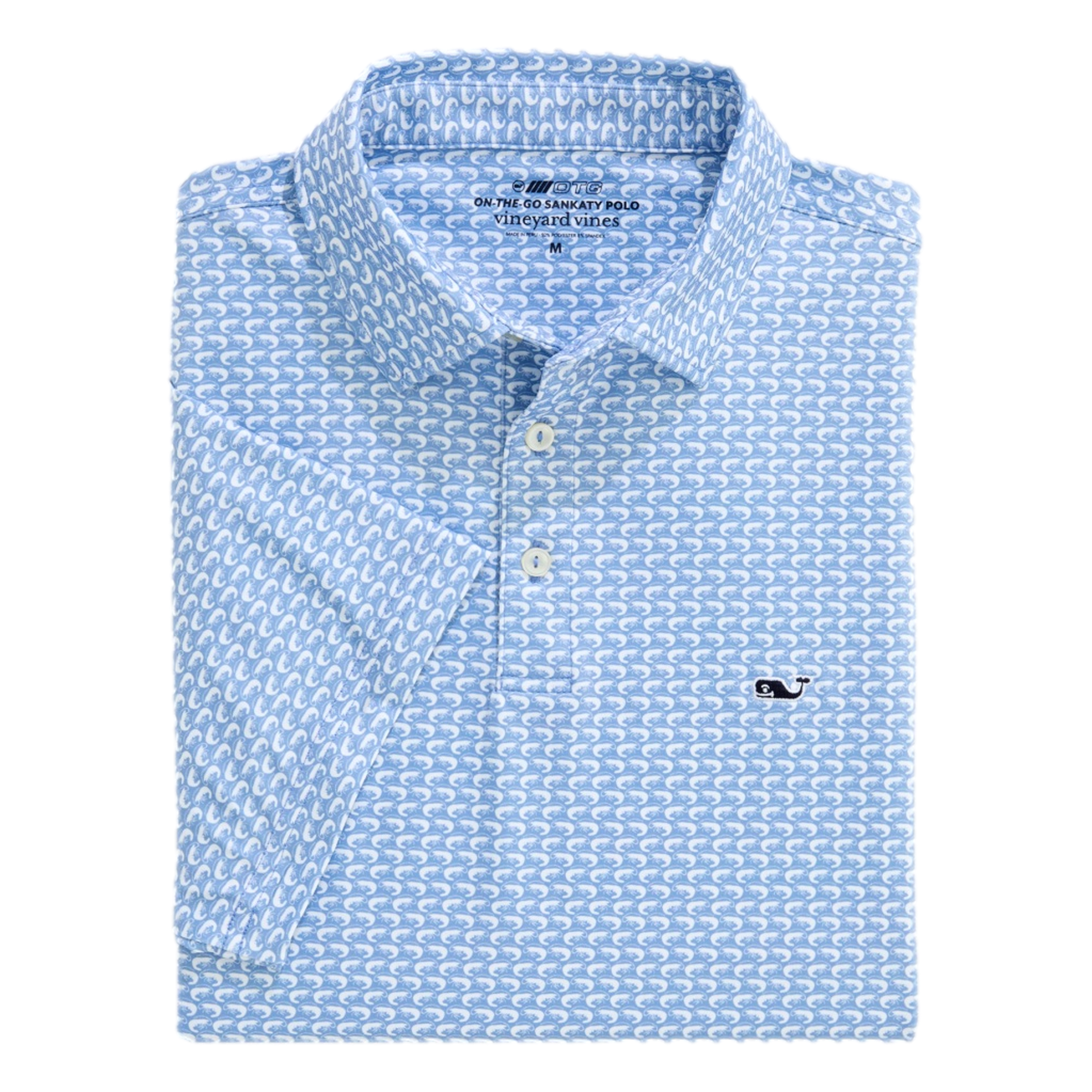 Shrimp Micro Sankaty Men's Golf Polo Shirt