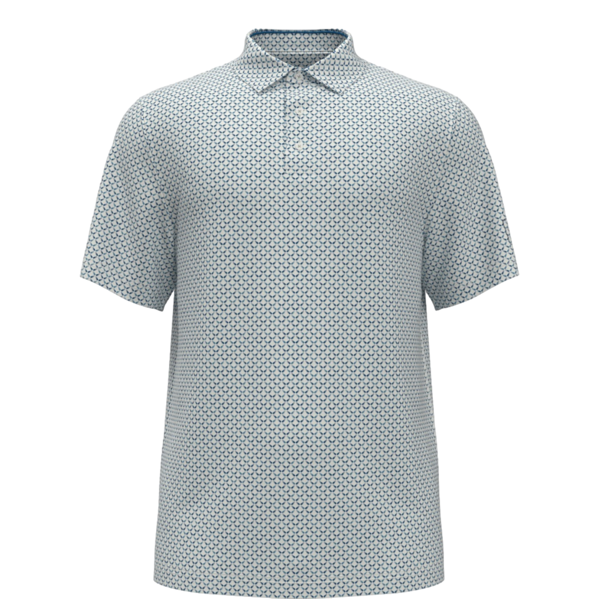 Golf Bag Conversational Print Boys Golf Polo Shirt