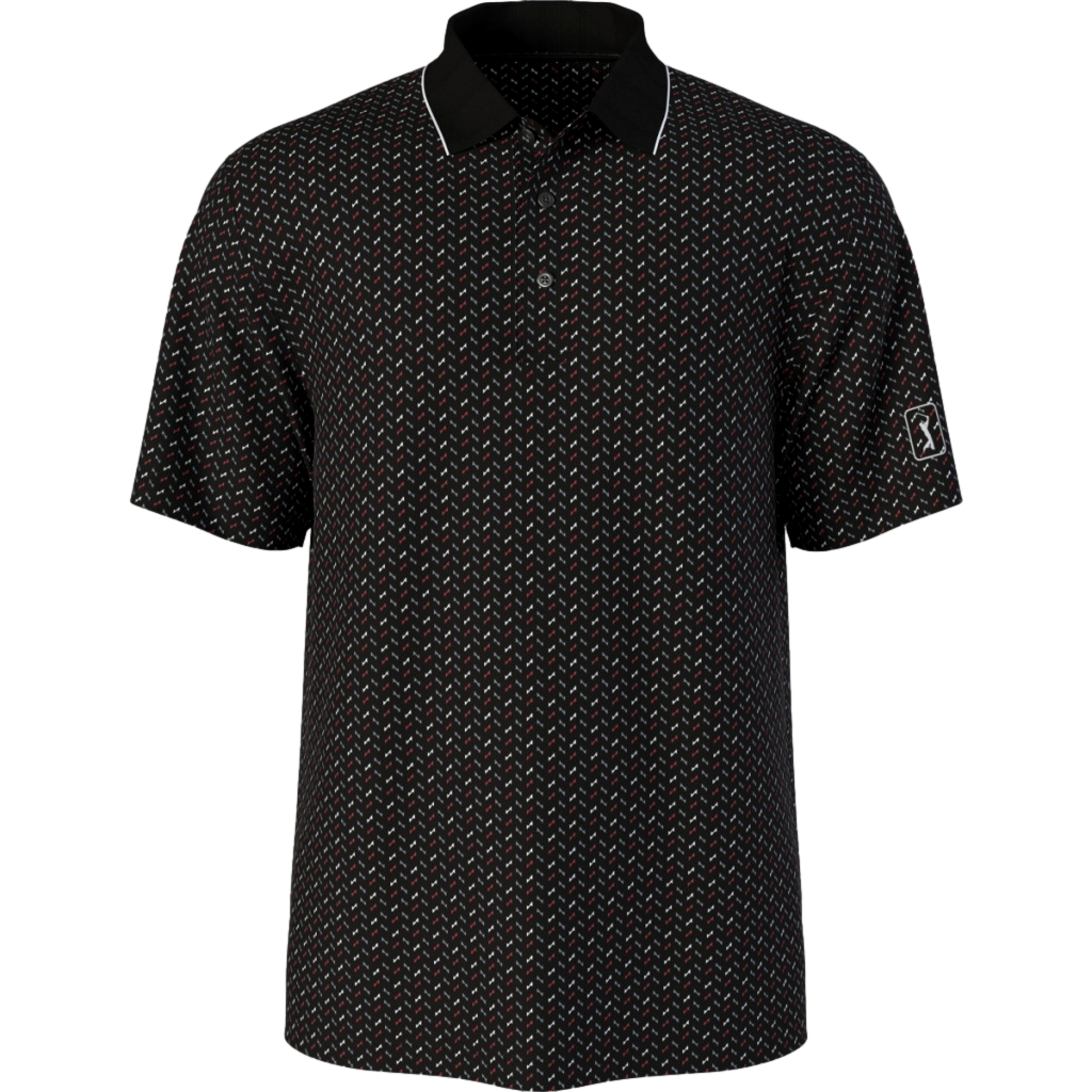 Mini Golf Novelty Printed Boys Golf Polo Shirt