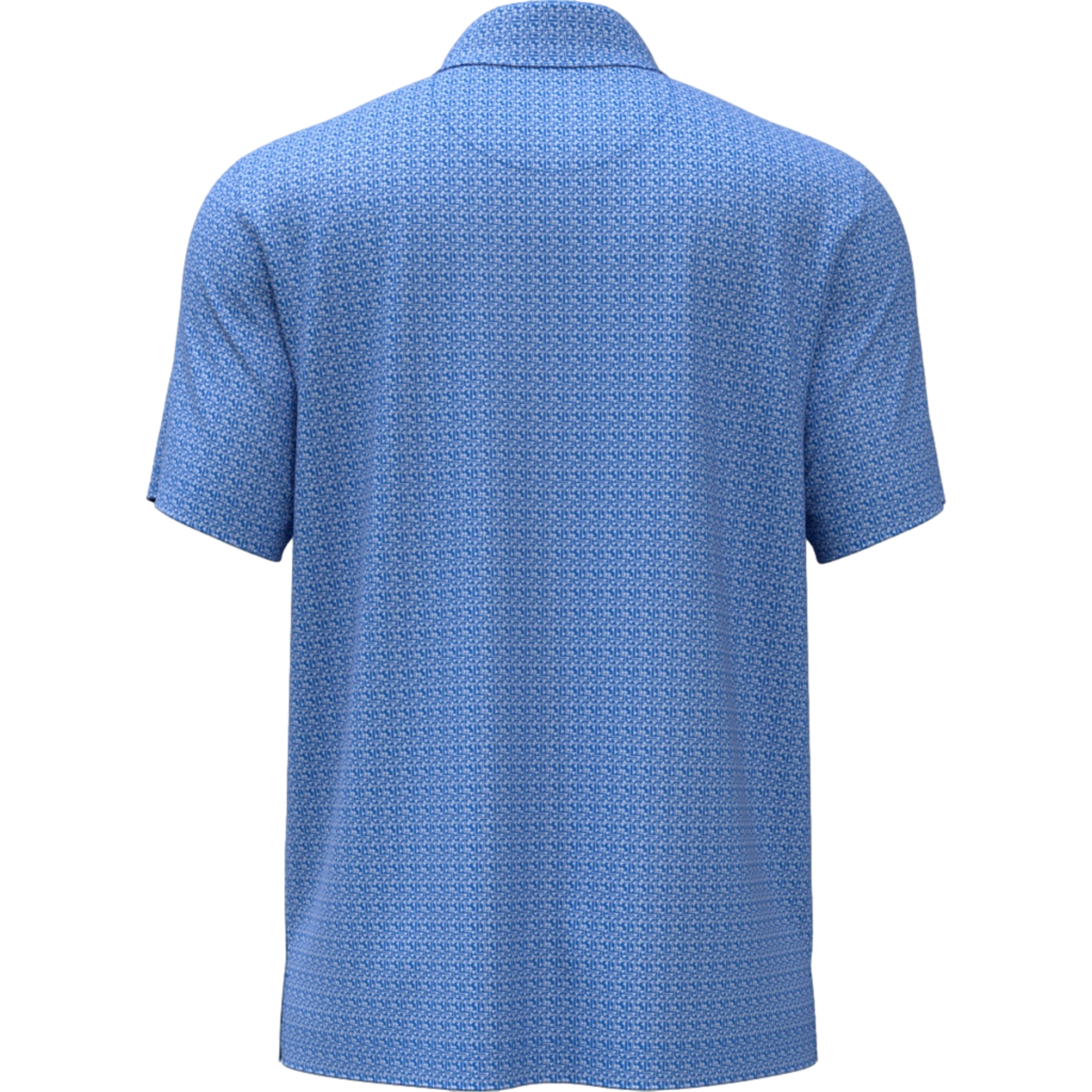 Golf Flag Geo Essential Print Boys Golf Polo Shirt