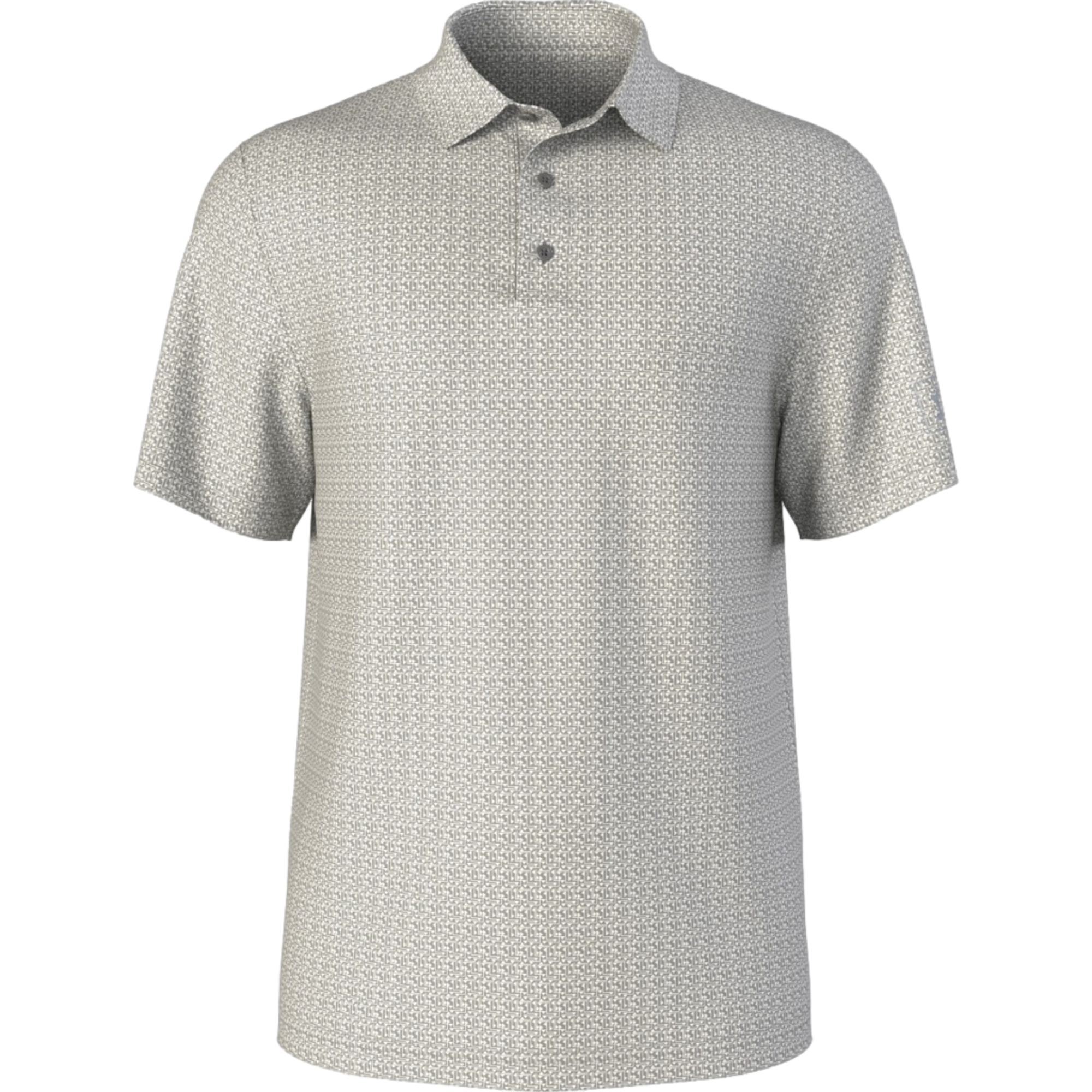 Golf Flag Geo Essential Print Boys Golf Polo Shirt
