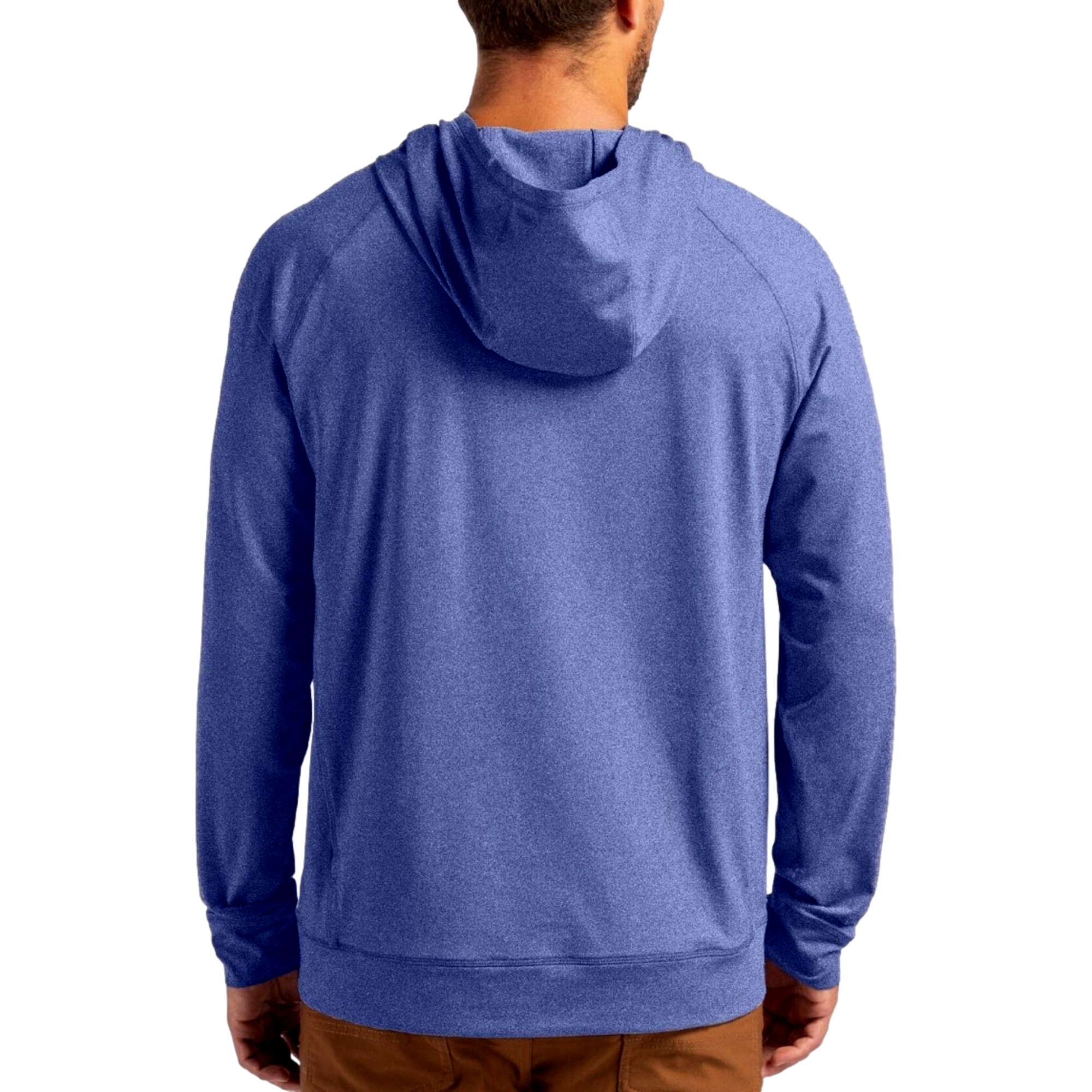 Kansas Jayhawks Adapt Recycled Soft Knit Stretch Heathered Men's Golf Hoodie