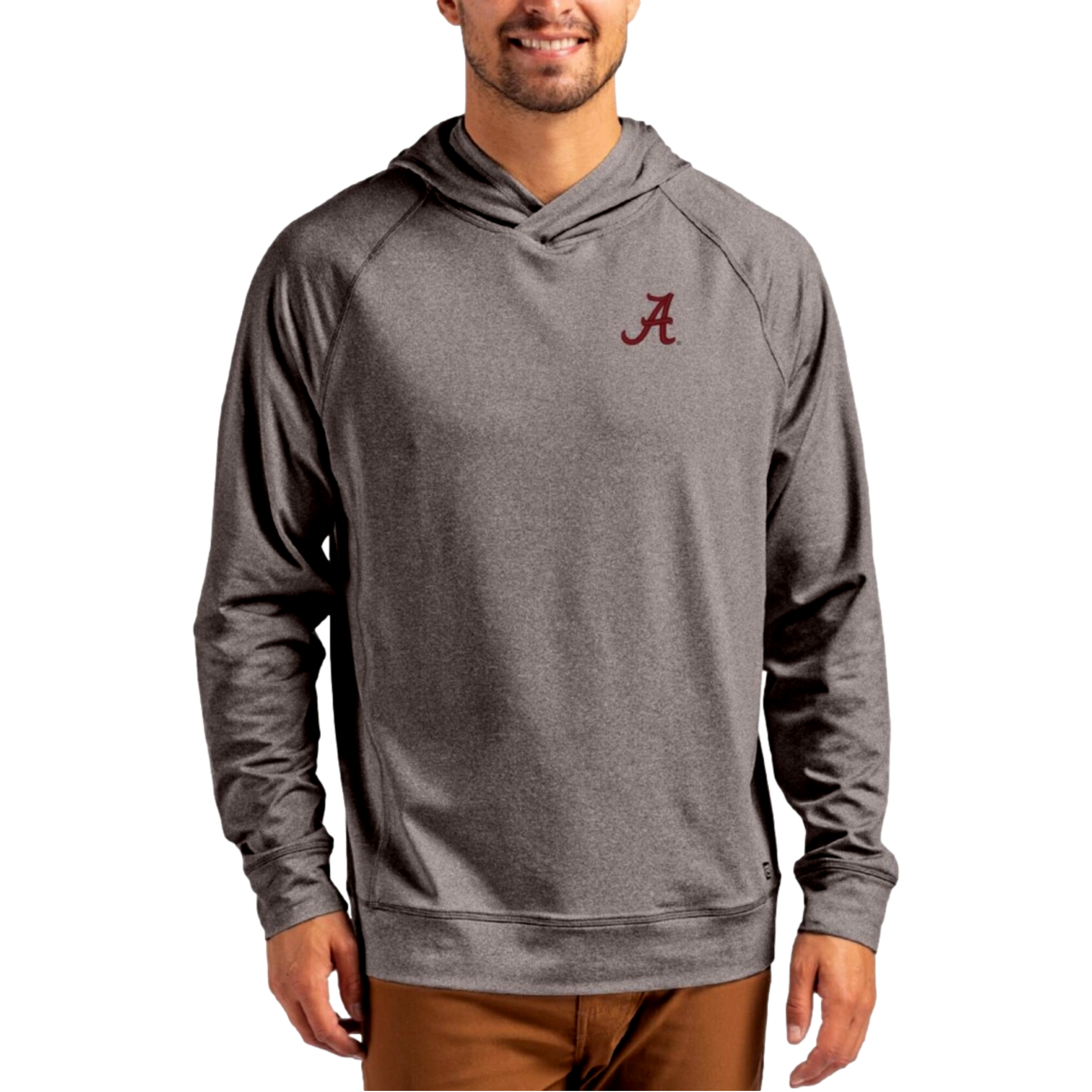 Alabama Crimson Tide Adapt Recycled Soft Knit Stretch Heathered Men's Golf Hoodie