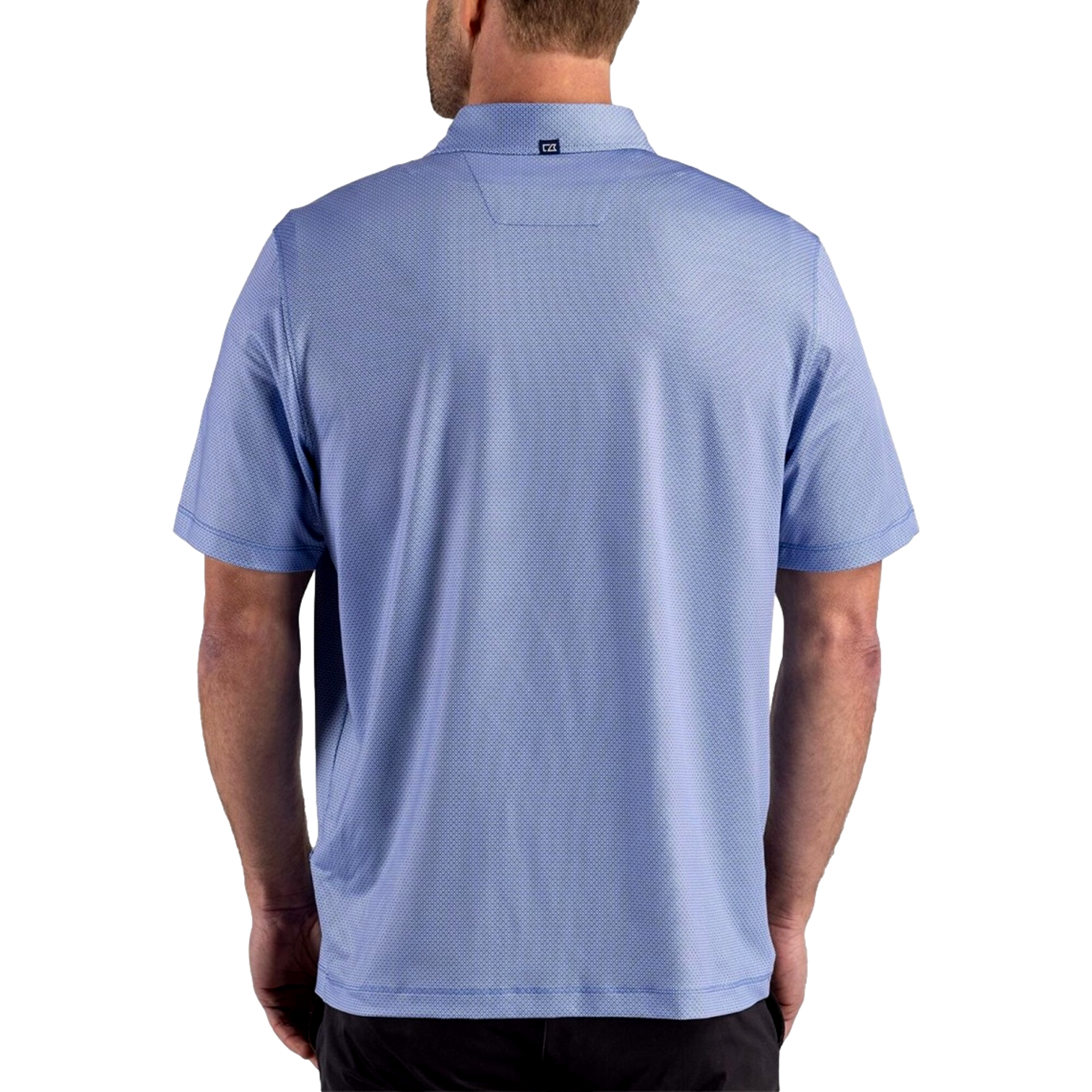 Kentucky Wildcats Pike Recycled Lattice Print Men's Golf Polo Shirt