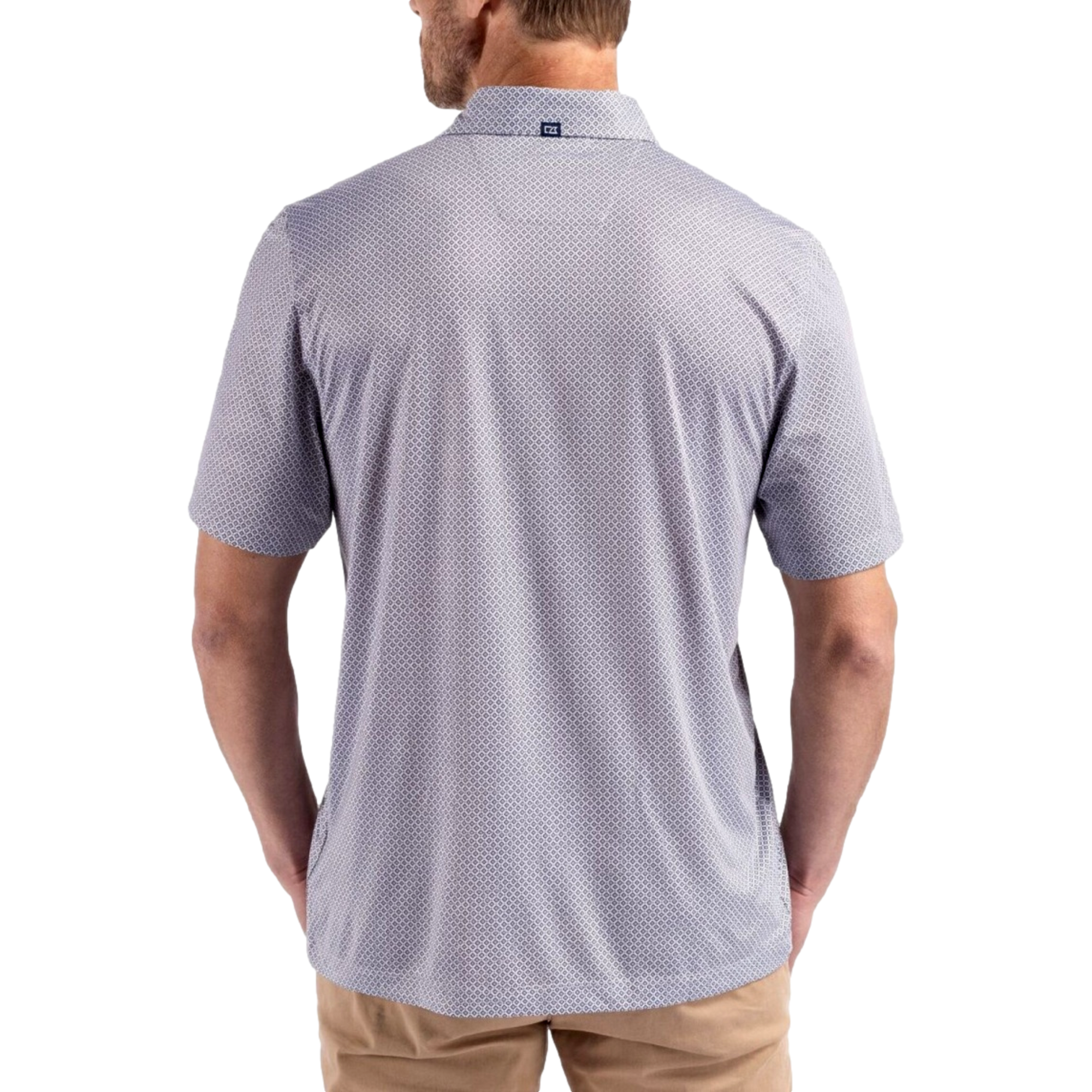 Tennessee Volunteers Pike Recycled Diamond Dot Print Men's Golf Polo Shirt