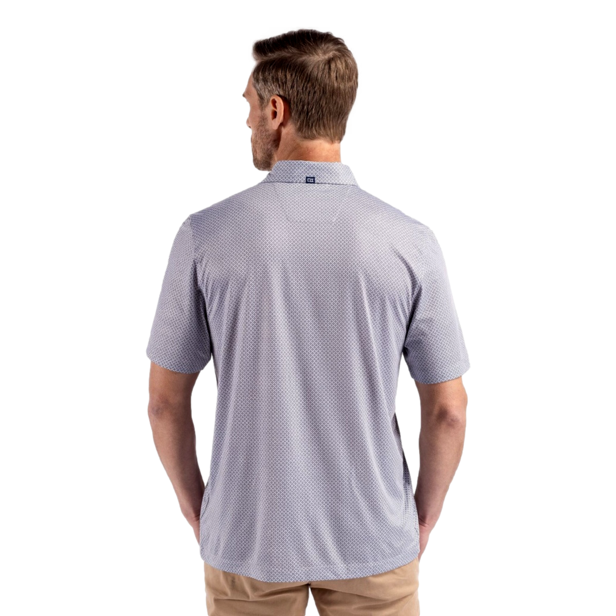 Louisville Cardinals Pike Recycled Diamond Dot Print Men's Golf Polo Shirt