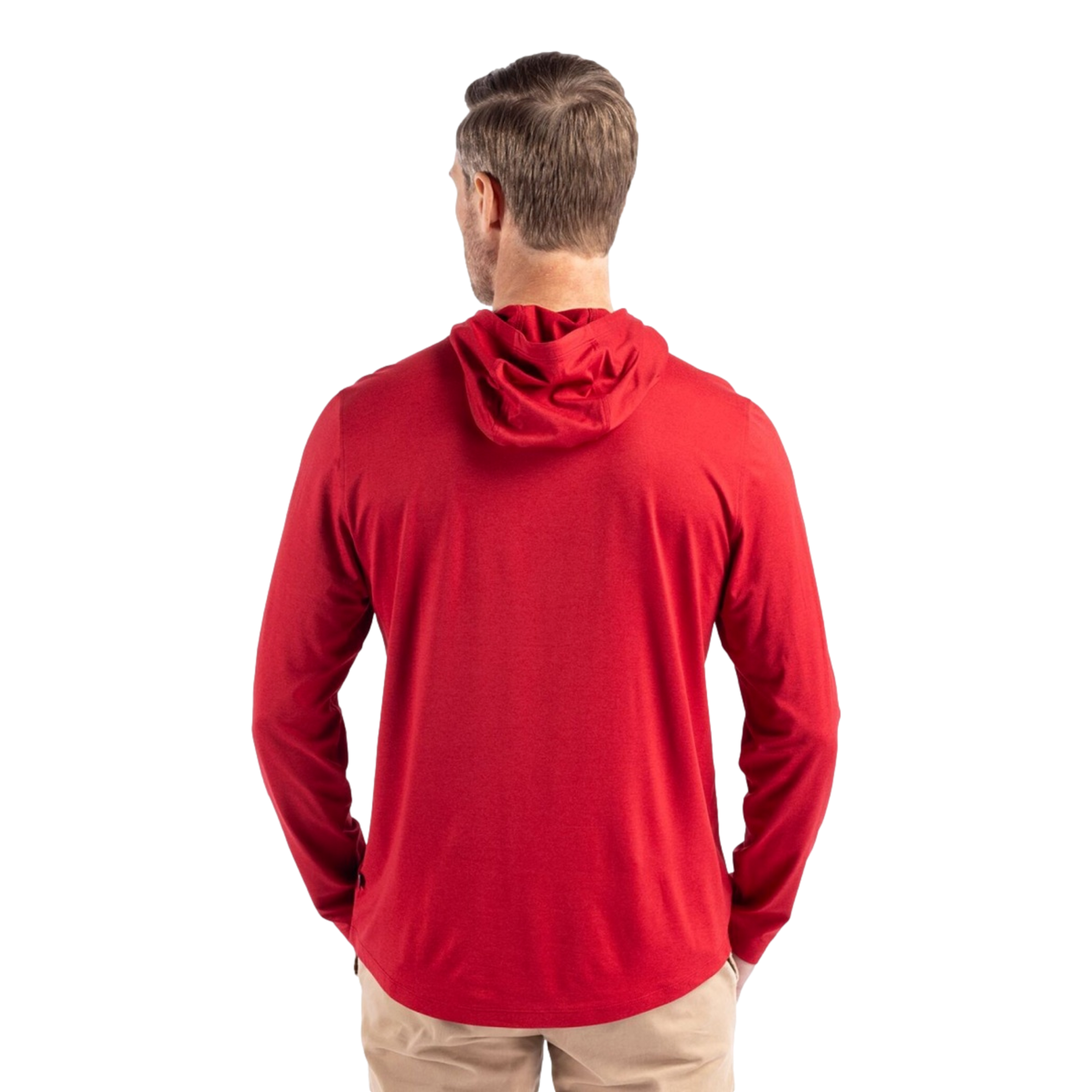 Louisville Cardinals Coastline Recycled Double Peached Men's Golf Hoodie
