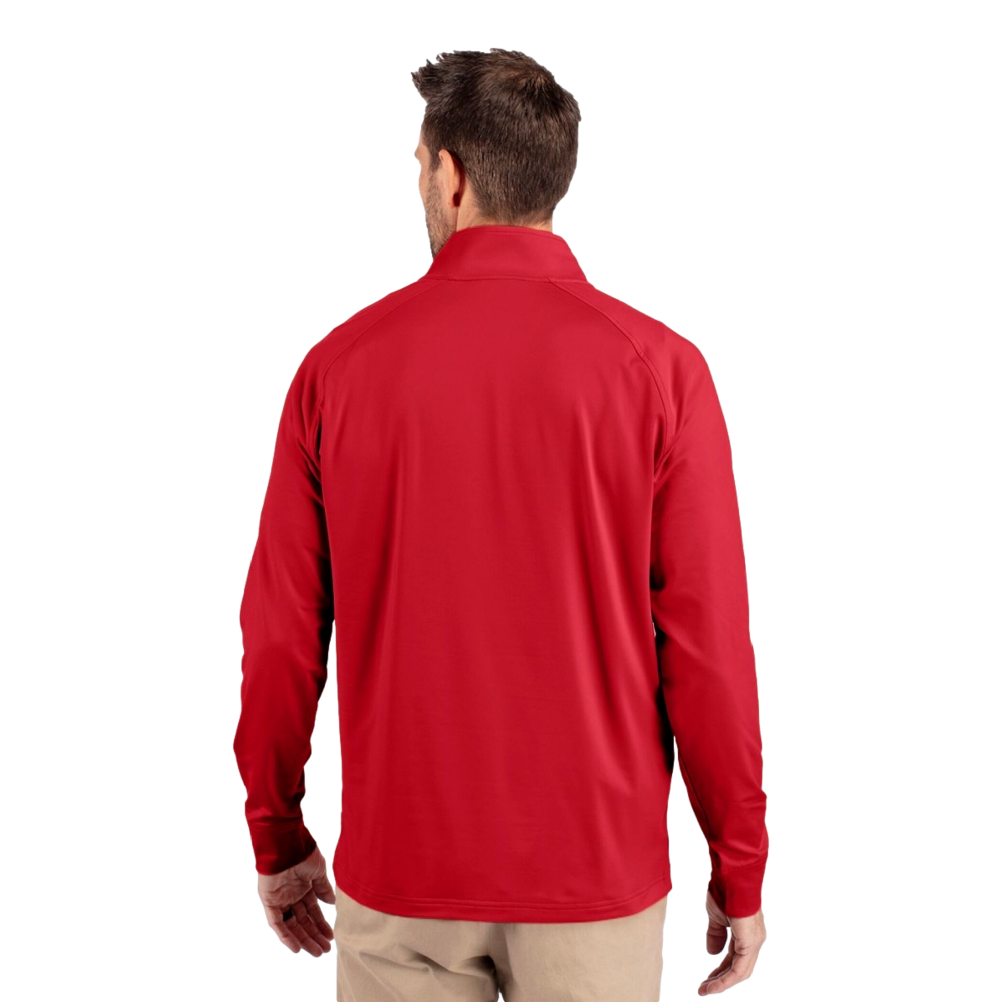 Louisville Cardinals Adapt Recycled Soft Knit Stretch Men's Golf Quarter Zip