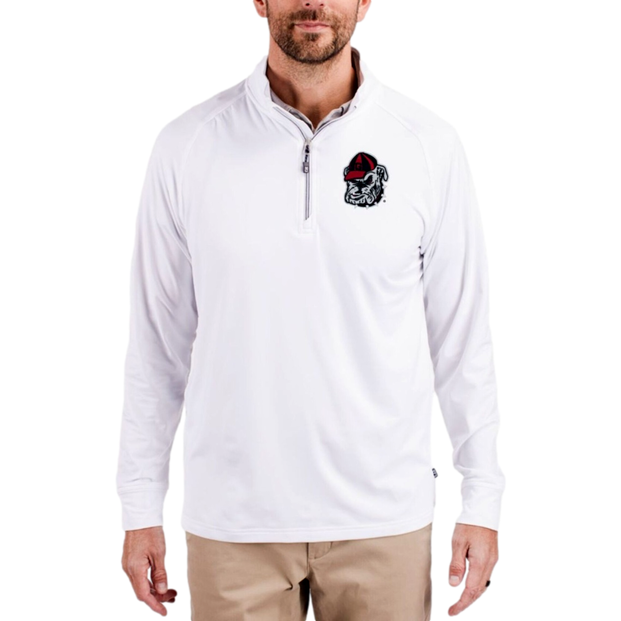 ouf ネルシャツ swagginboyz flexwitme Georgia Bulldogs Adapt Recycled Soft Knit Stretch Men's Golf