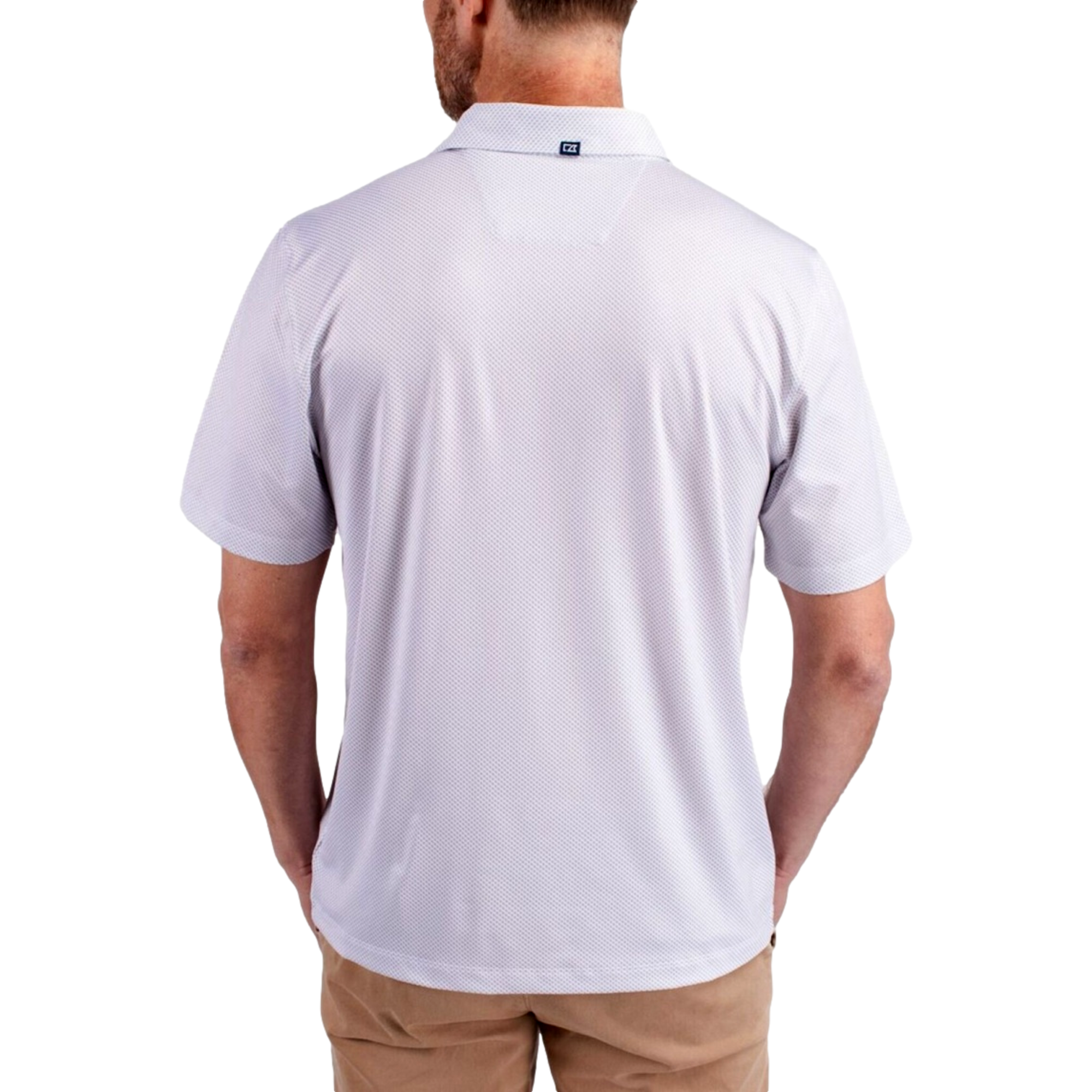 Ohio State Buckeyes Pike Recycled Symmetry Print Men's Golf Polo Shirt