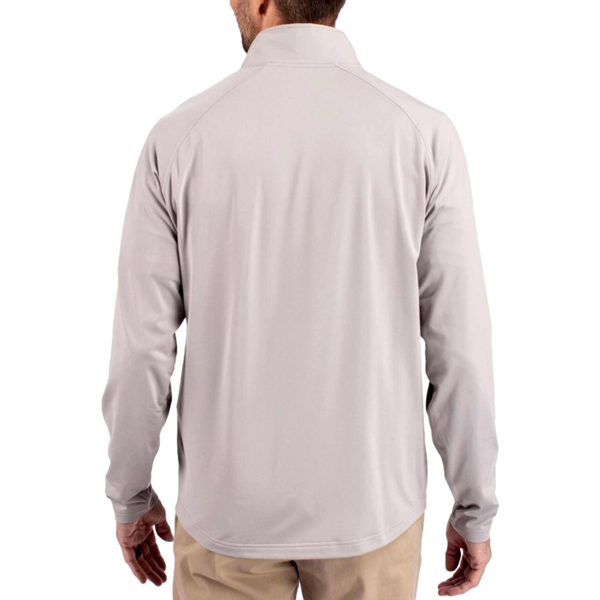 Ohio State Buckeyes Adapt Recycled Soft Knit Stretch Men's Golf Quarter Zip