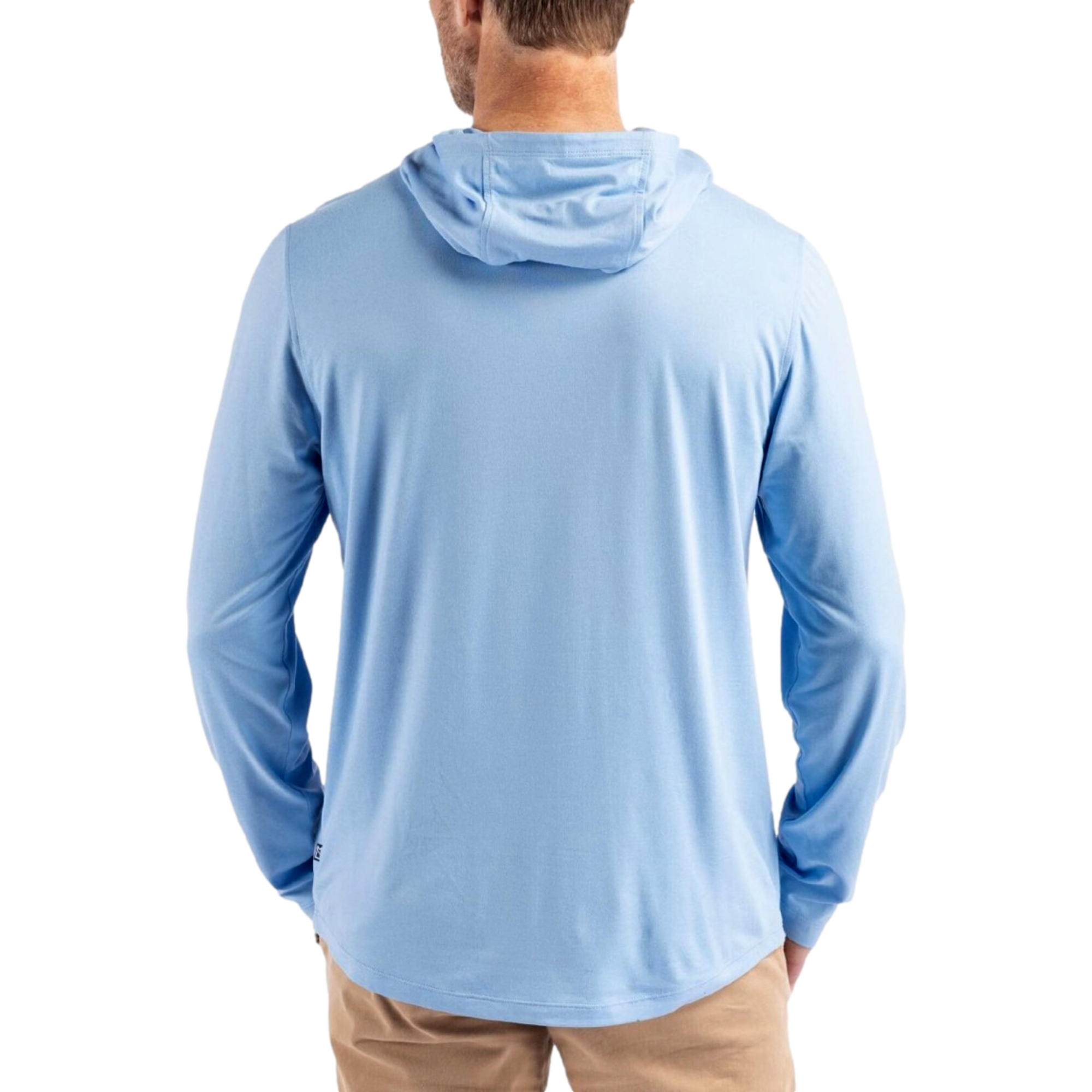 North Carolina Tar Heels Coastline Recycled Double Peached Men's Golf Hoodie