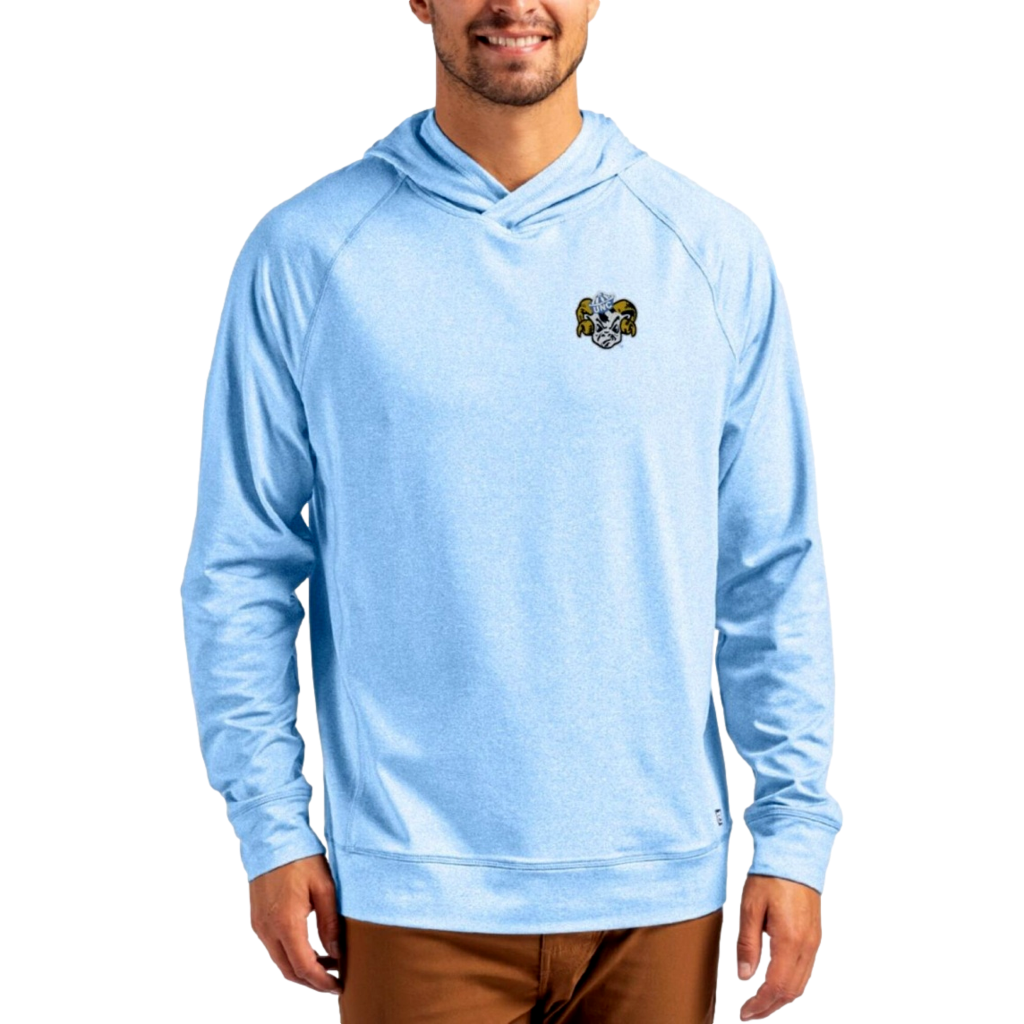 North Carolina Tar Heels Adapt Recycled Soft Knit Stretch Heathered Men's Golf Hoodie