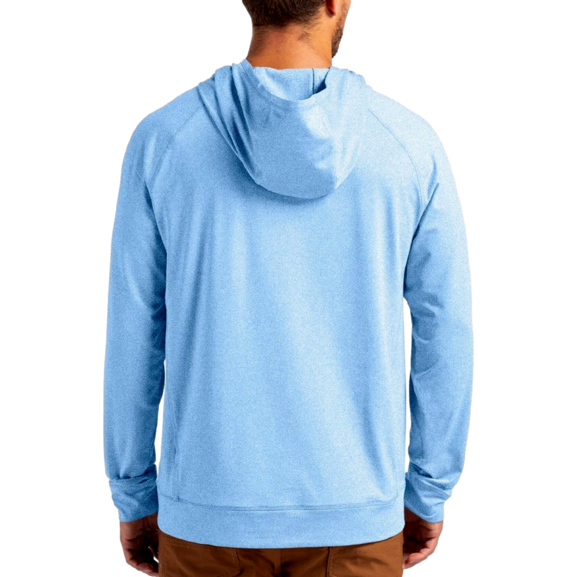 North Carolina Tar Heels Adapt Recycled Soft Knit Stretch Heathered Men's Golf Hoodie