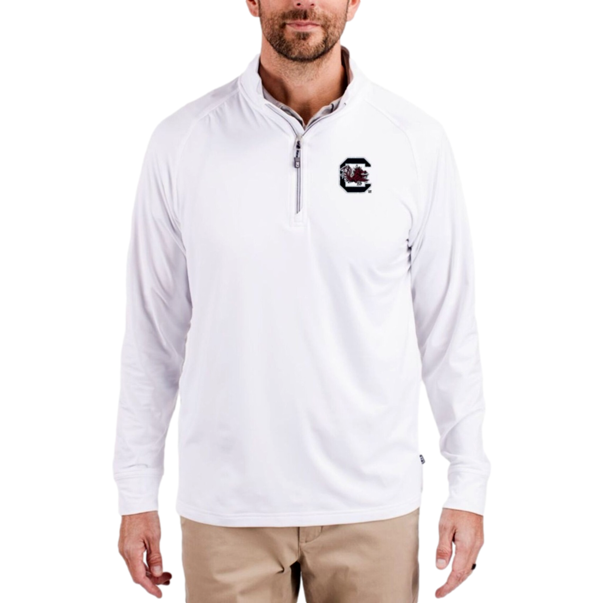 South Carolina Gamecocks Adapt Recycled Soft Knit Stretch Men's Golf Quarter Zip