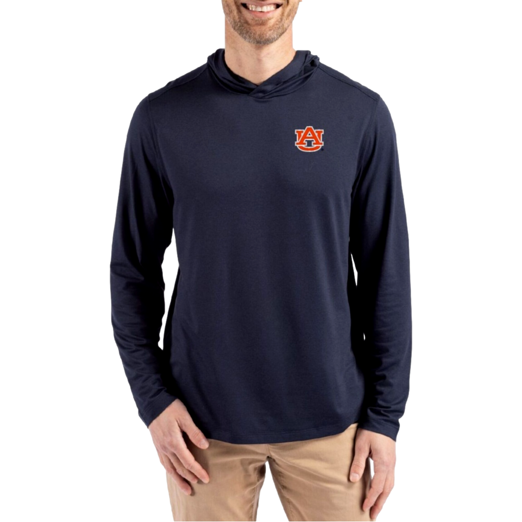 Auburn Tigers Coastline Recycled Double Peached Men's Golf Hoodie