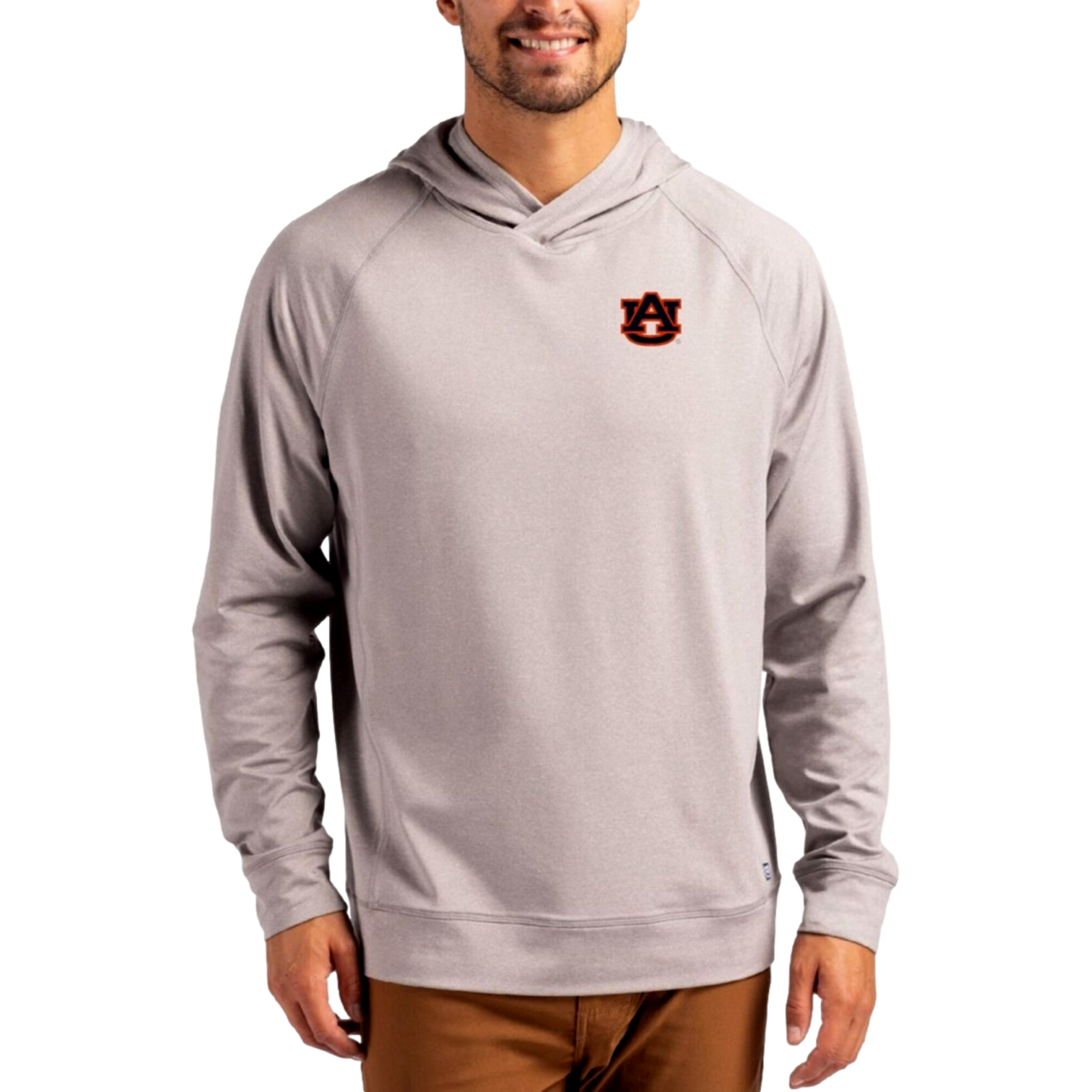 Auburn Tigers Adapt Recycled Soft Knit Stretch Heathered Men's Golf Hoodie
