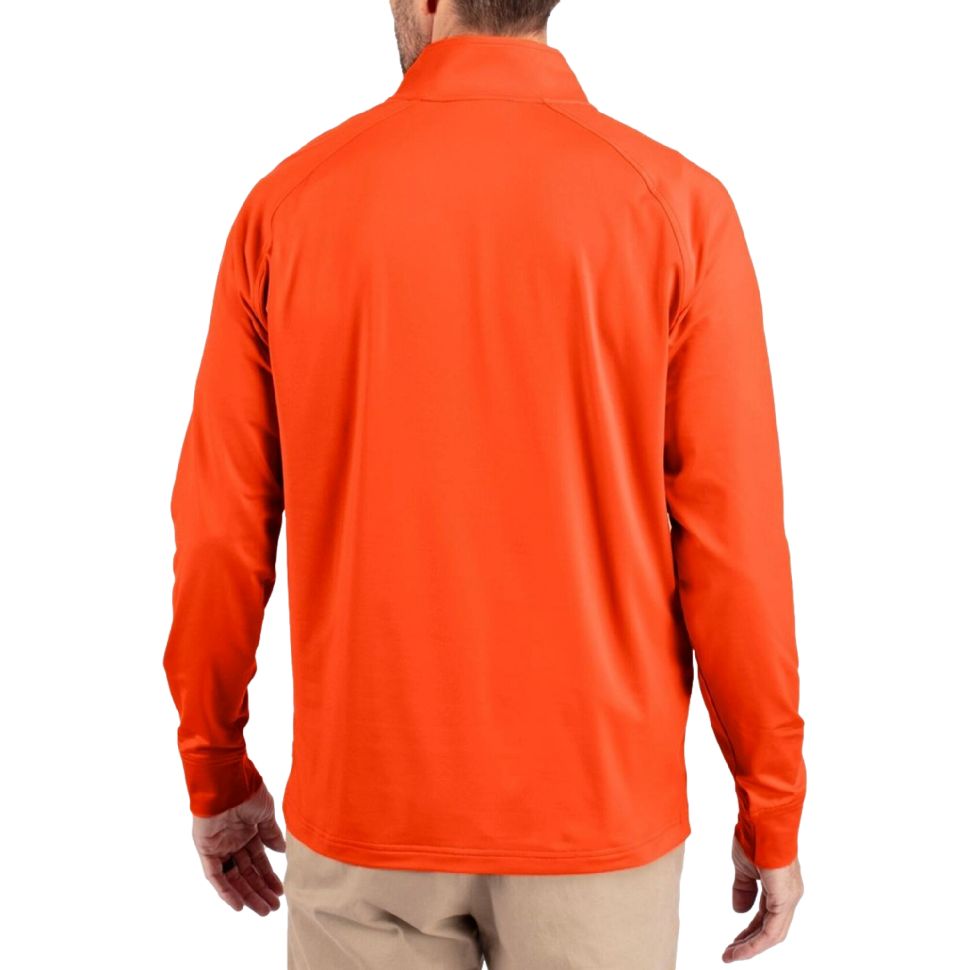 Boise State Broncos Adapt Recycled Soft Knit Stretch Men's Golf Quarter Zip