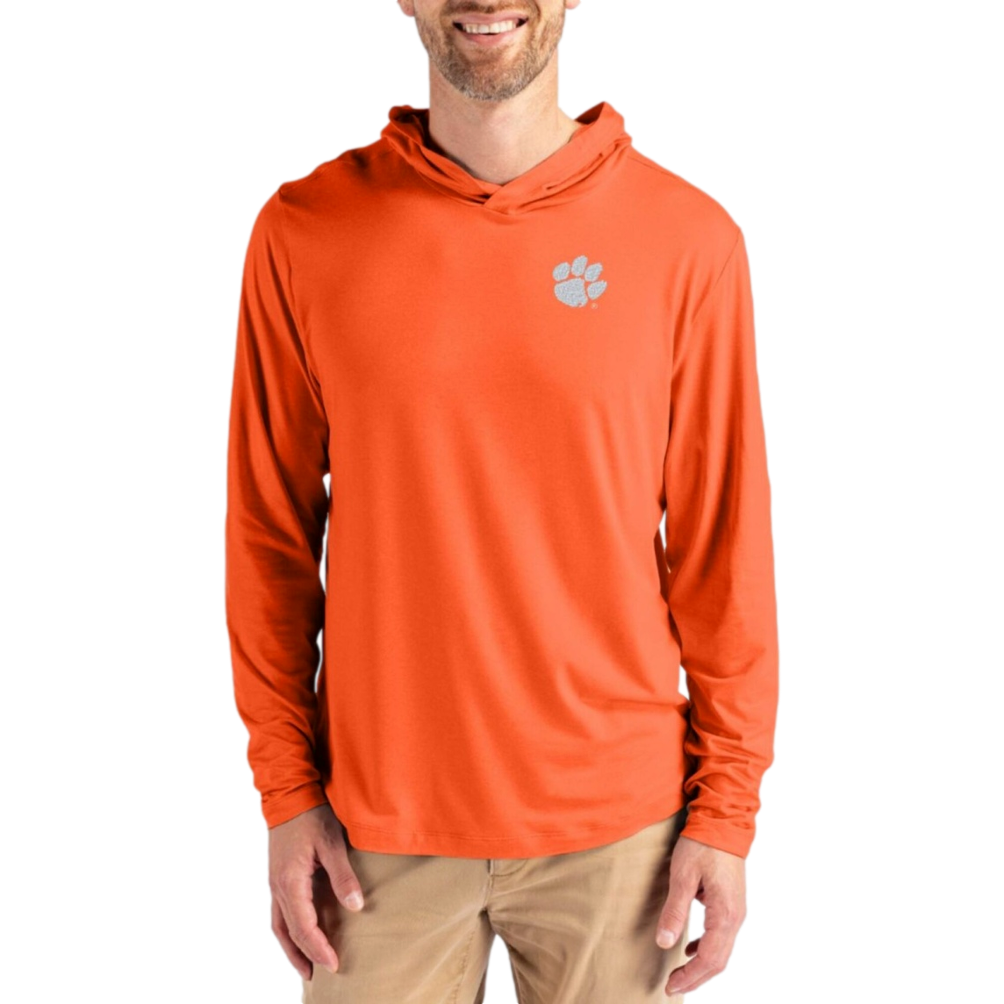 Clemson Tigers Coastline Recycled Double Peached Men's Golf Hoodie