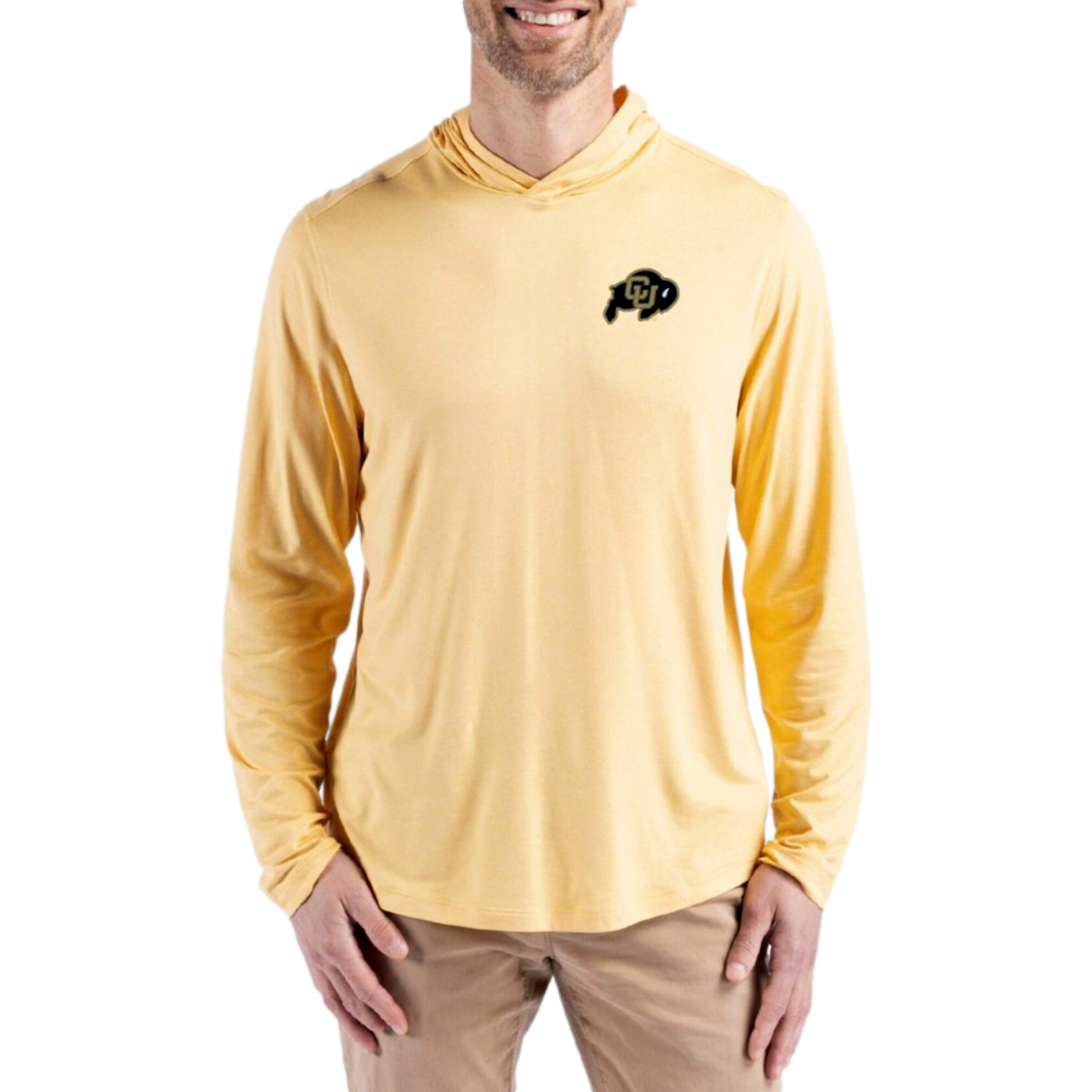 Colorado Buffaloes Coastline Recycled Double Peached Men's Golf Hoodie