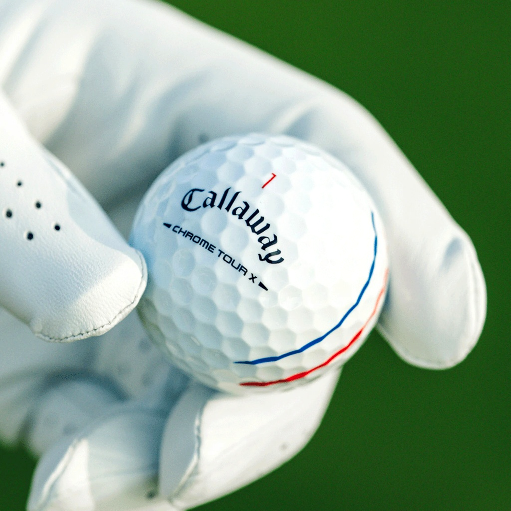 Chrome Tour X Triple Track Personalized Golf Balls