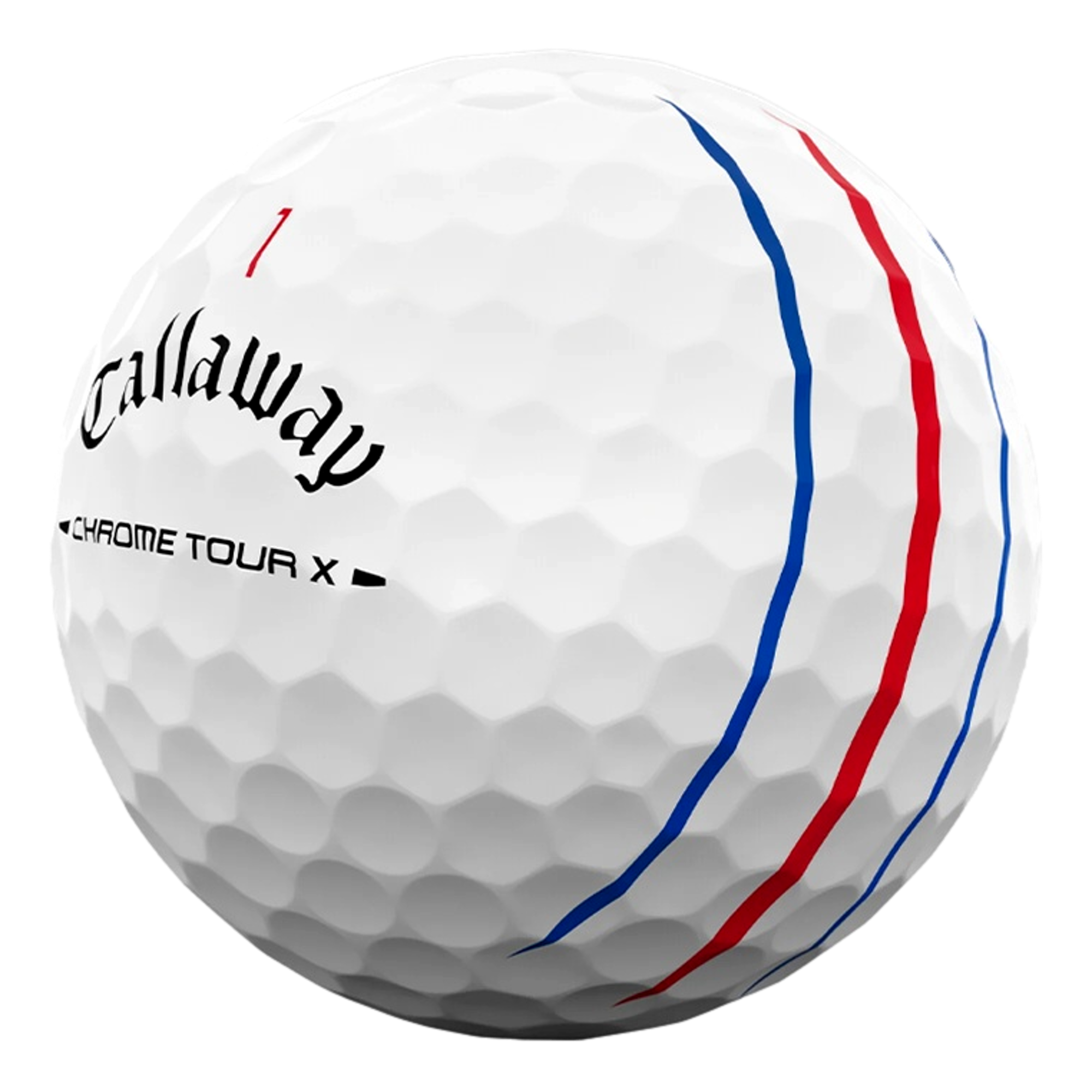 Chrome Tour X Triple Track Personalized Golf Balls