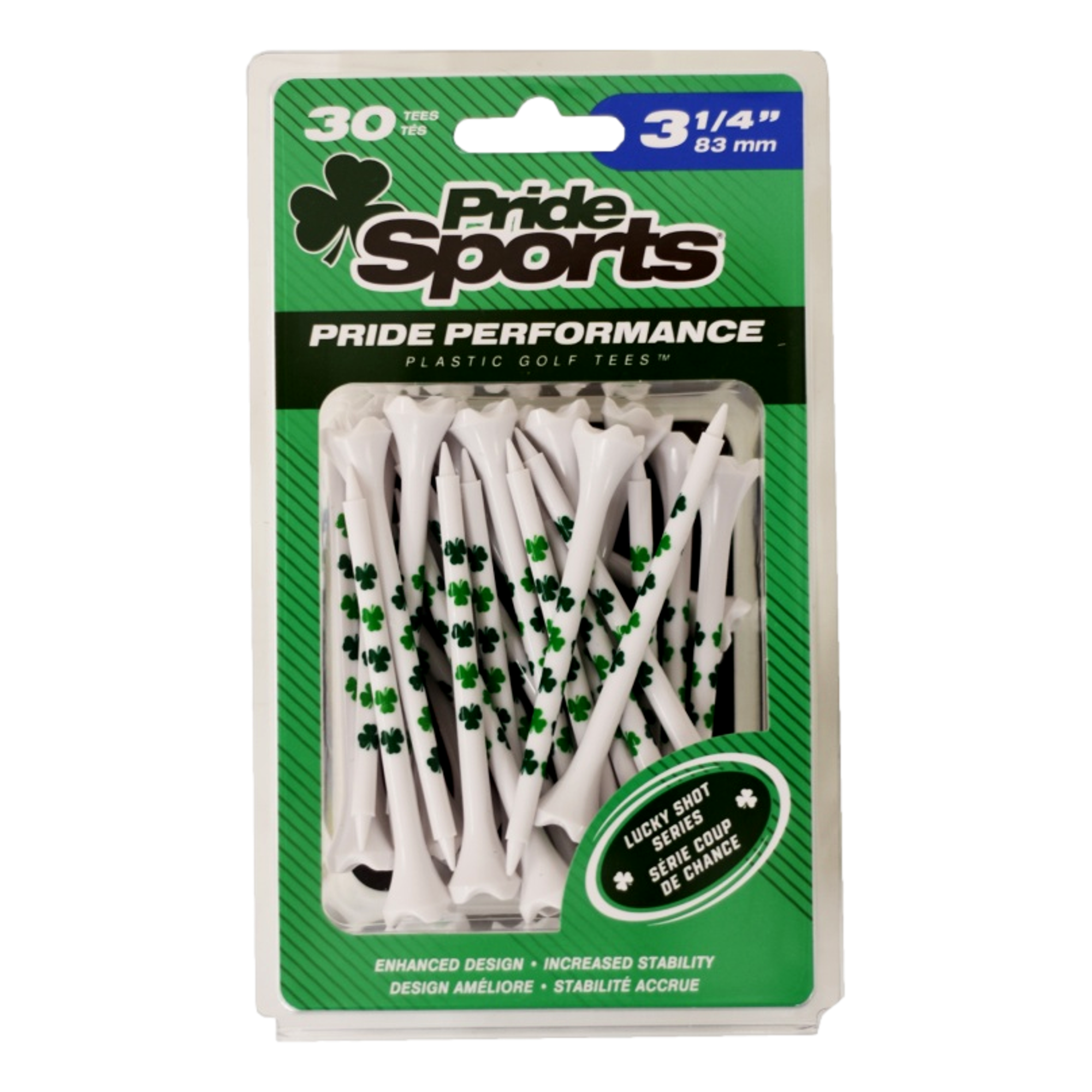 Pride Performance&nbsp;Shamrock 3.25" Golf Tees