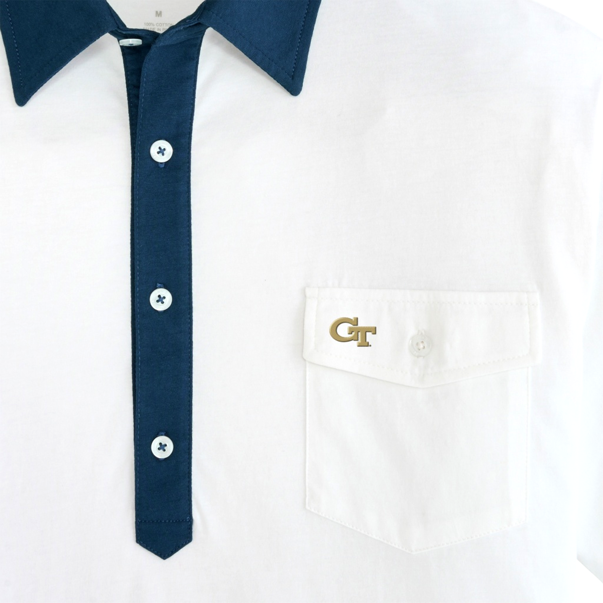 Georgia Tech Yellow Jackets Old School Rivalry Men's Golf Polo Shirt
