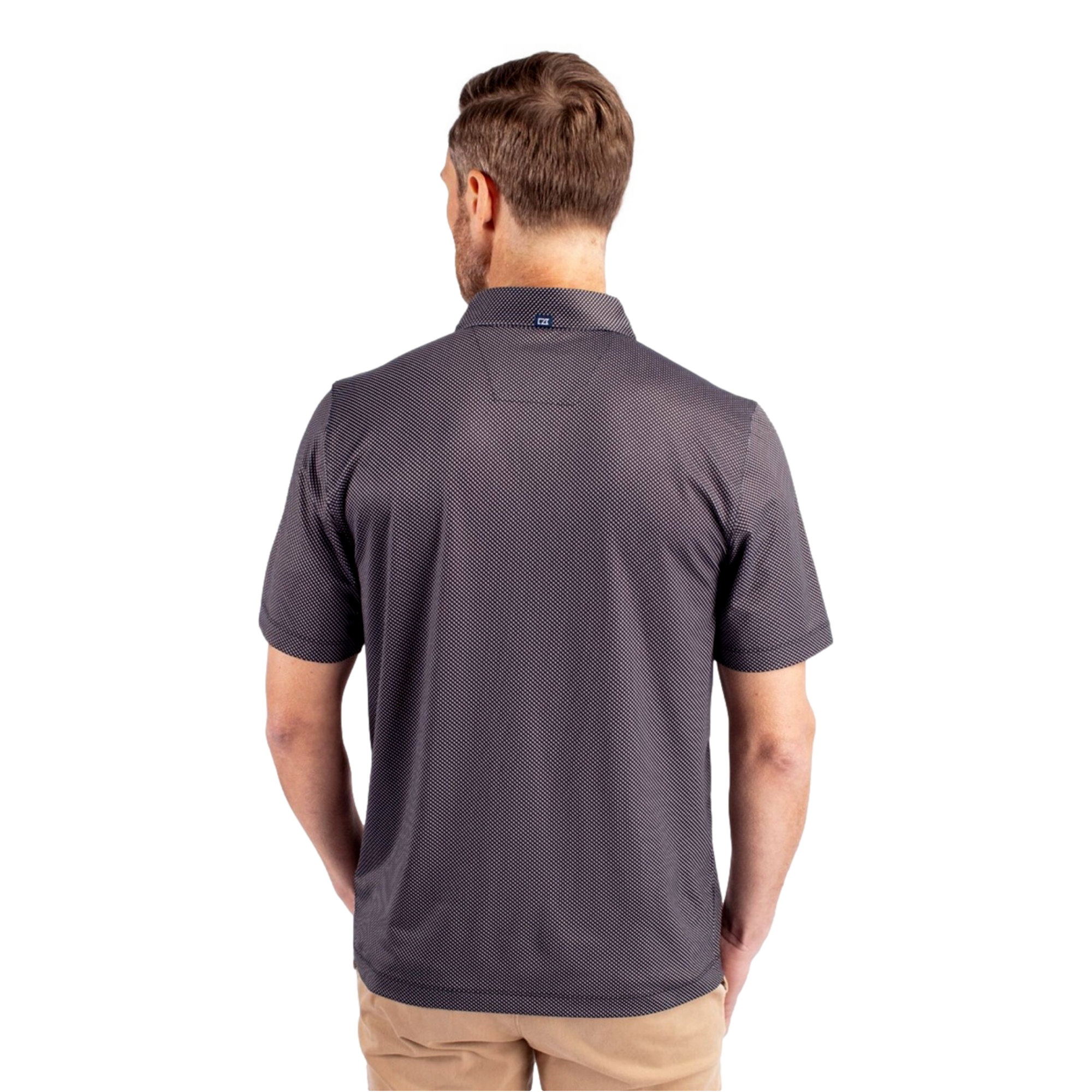 Baltimore Ravens Pike Recycled Symmetry Print Men's Golf Polo Shirt
