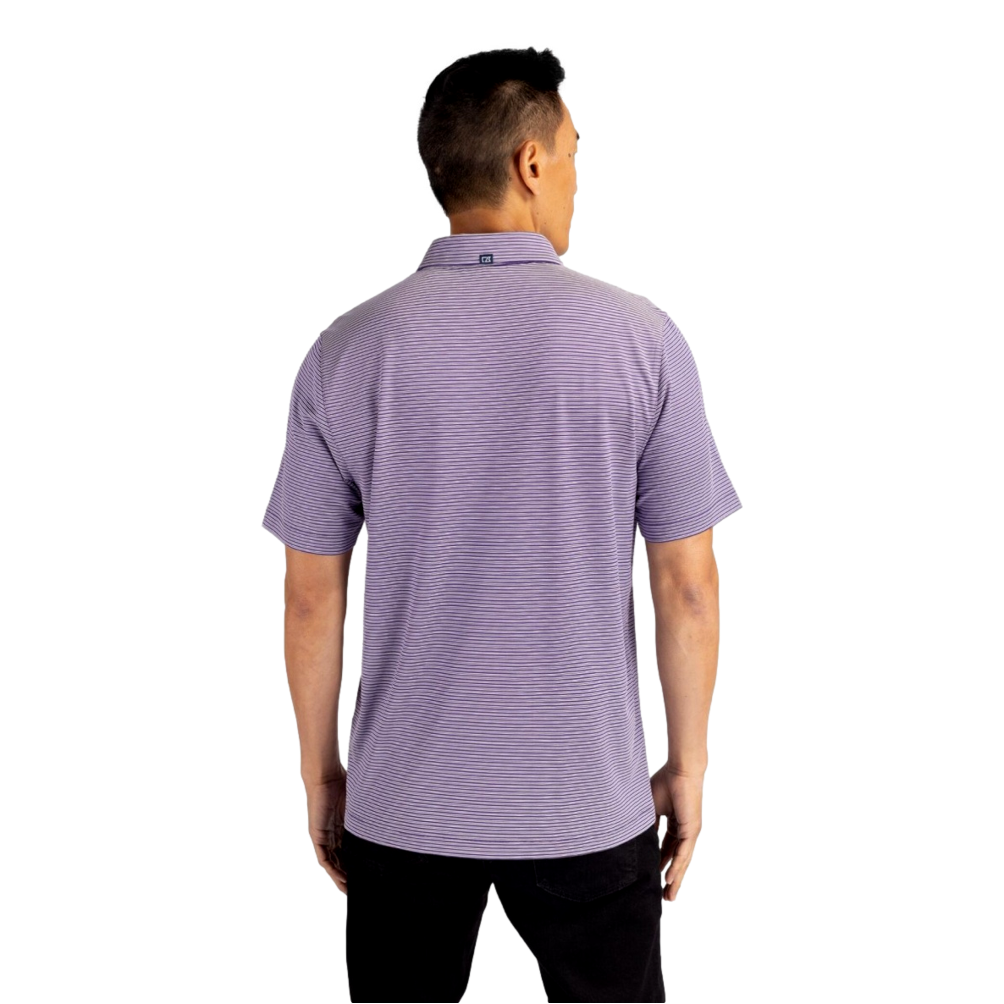 Baltimore Ravens Forge 2X Stripe Men's Golf Polo Shirt