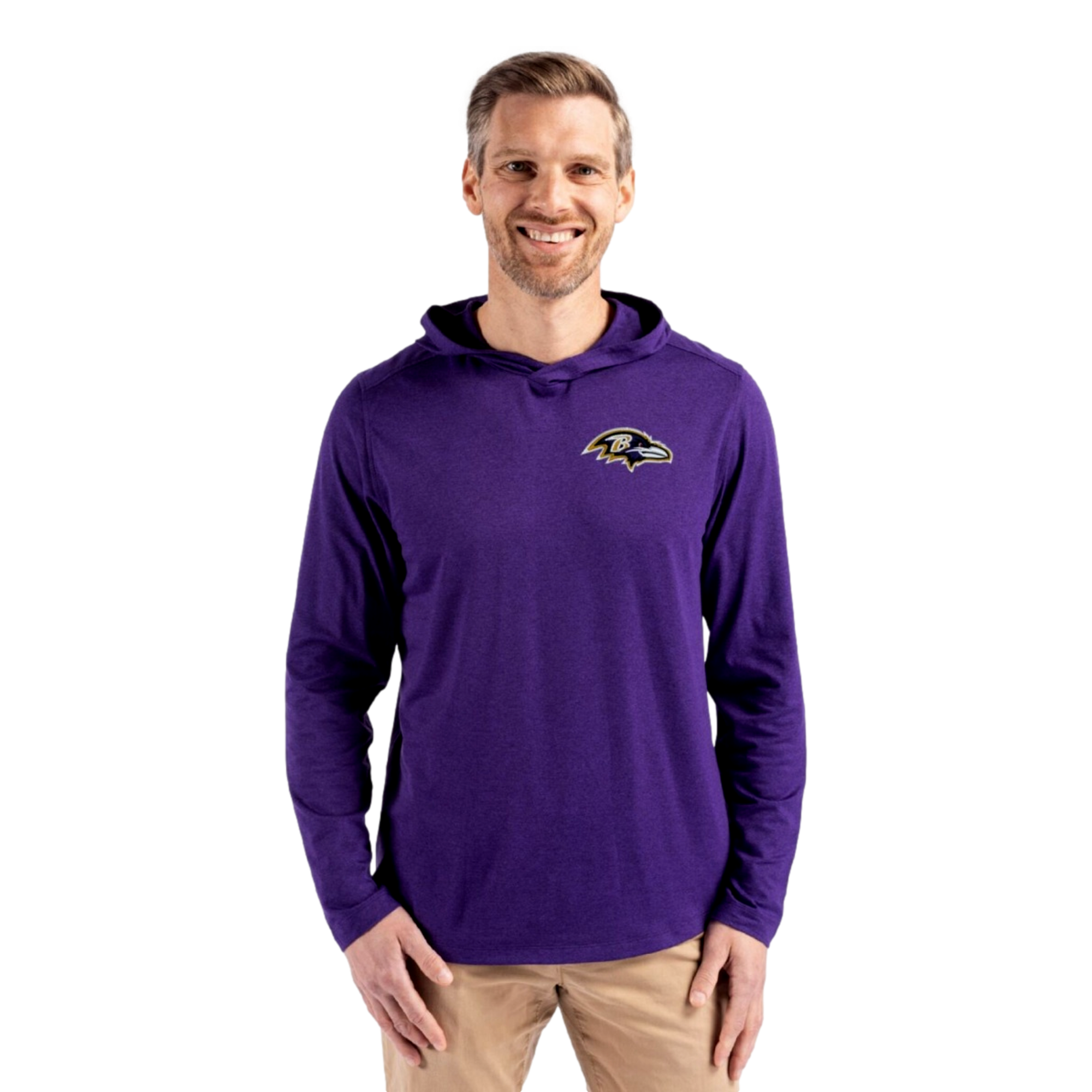 Baltimore Ravens Coastline Recycled Double Peached Men's Golf