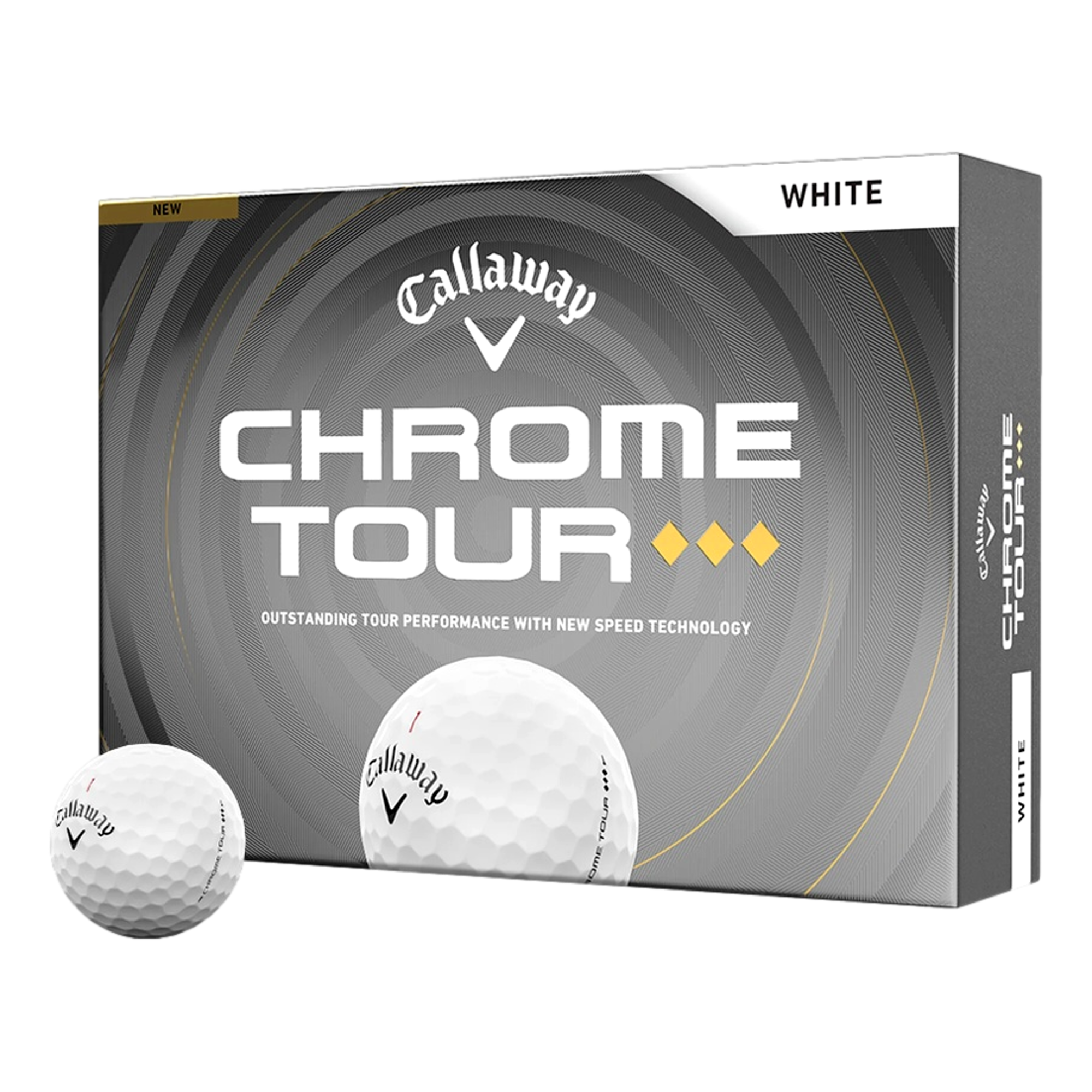 Chrome Tour Triple Diamond Personalized Golf Balls