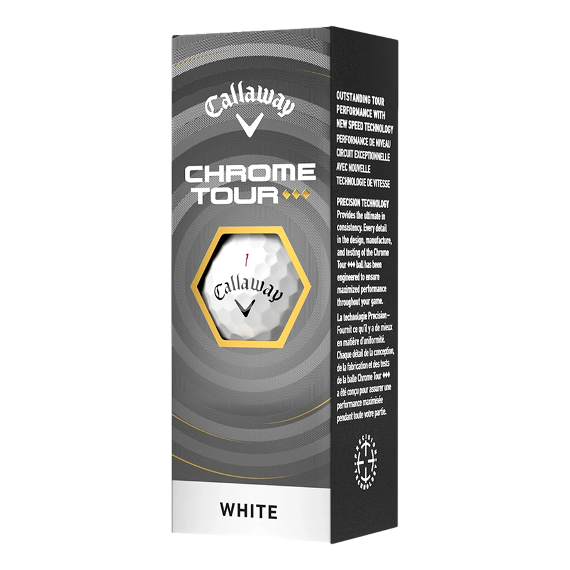 Chrome Tour Triple Diamond Personalized Golf Balls