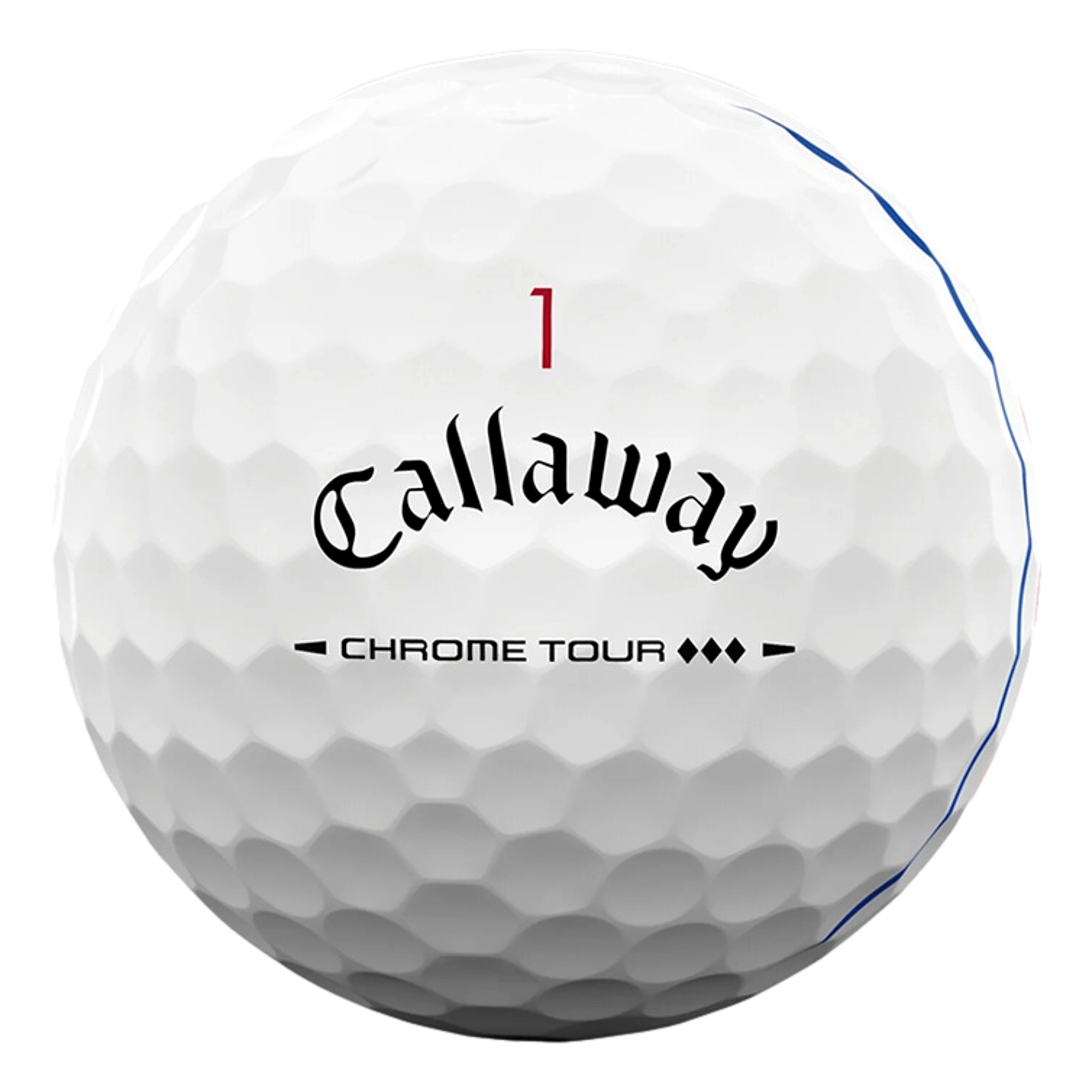 Chrome Tour Triple Diamond Triple Track Personalized Golf Balls