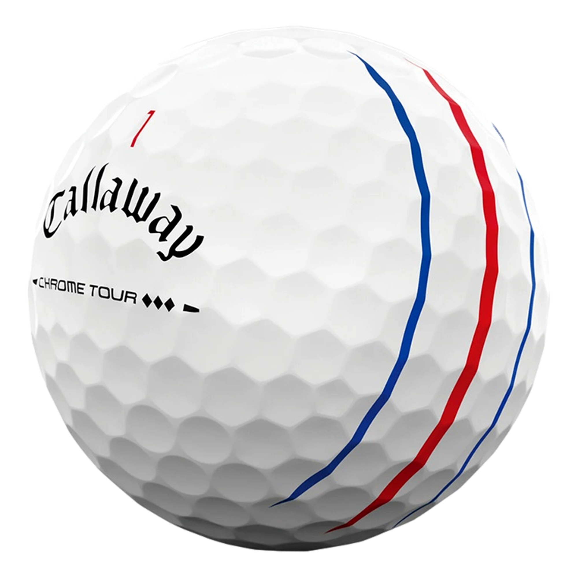 Chrome Tour Triple Diamond Triple Track Personalized Golf Balls